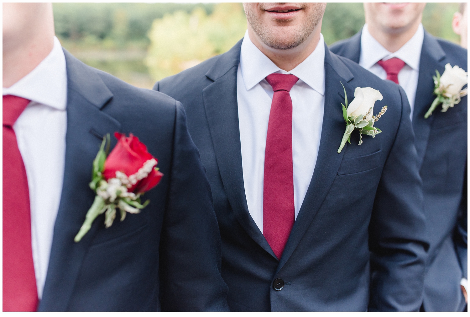 groomsmen at a wedding