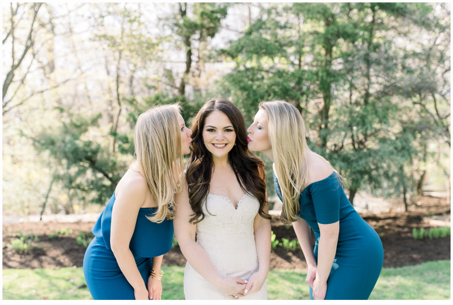 bride and bridesmaids photo
