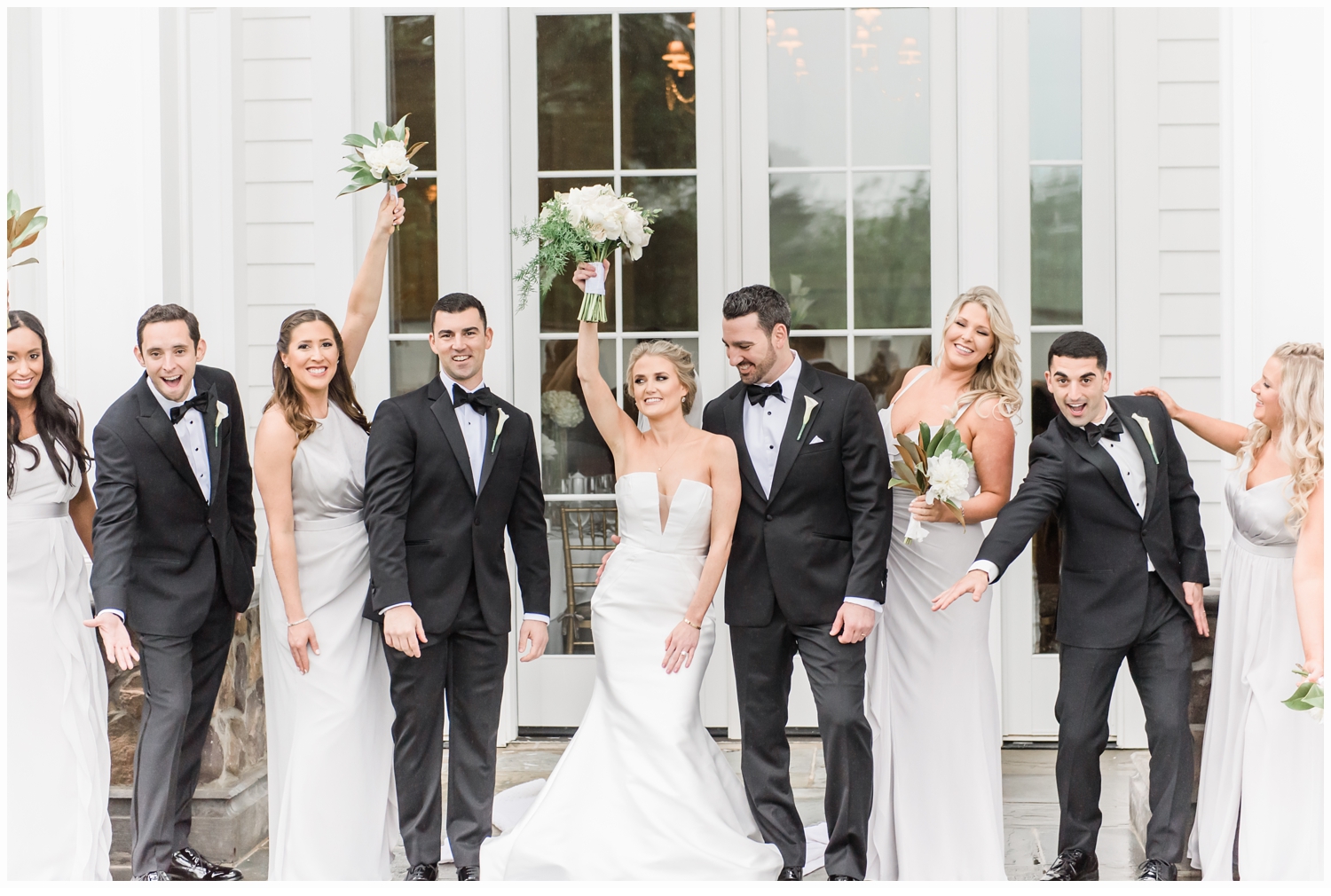 bridal party portraits