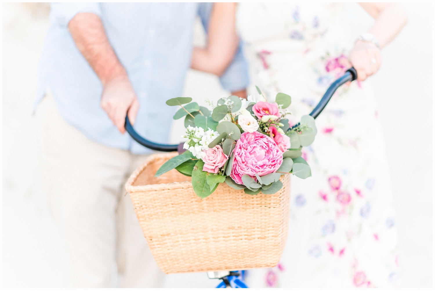 pretty basket of flowers