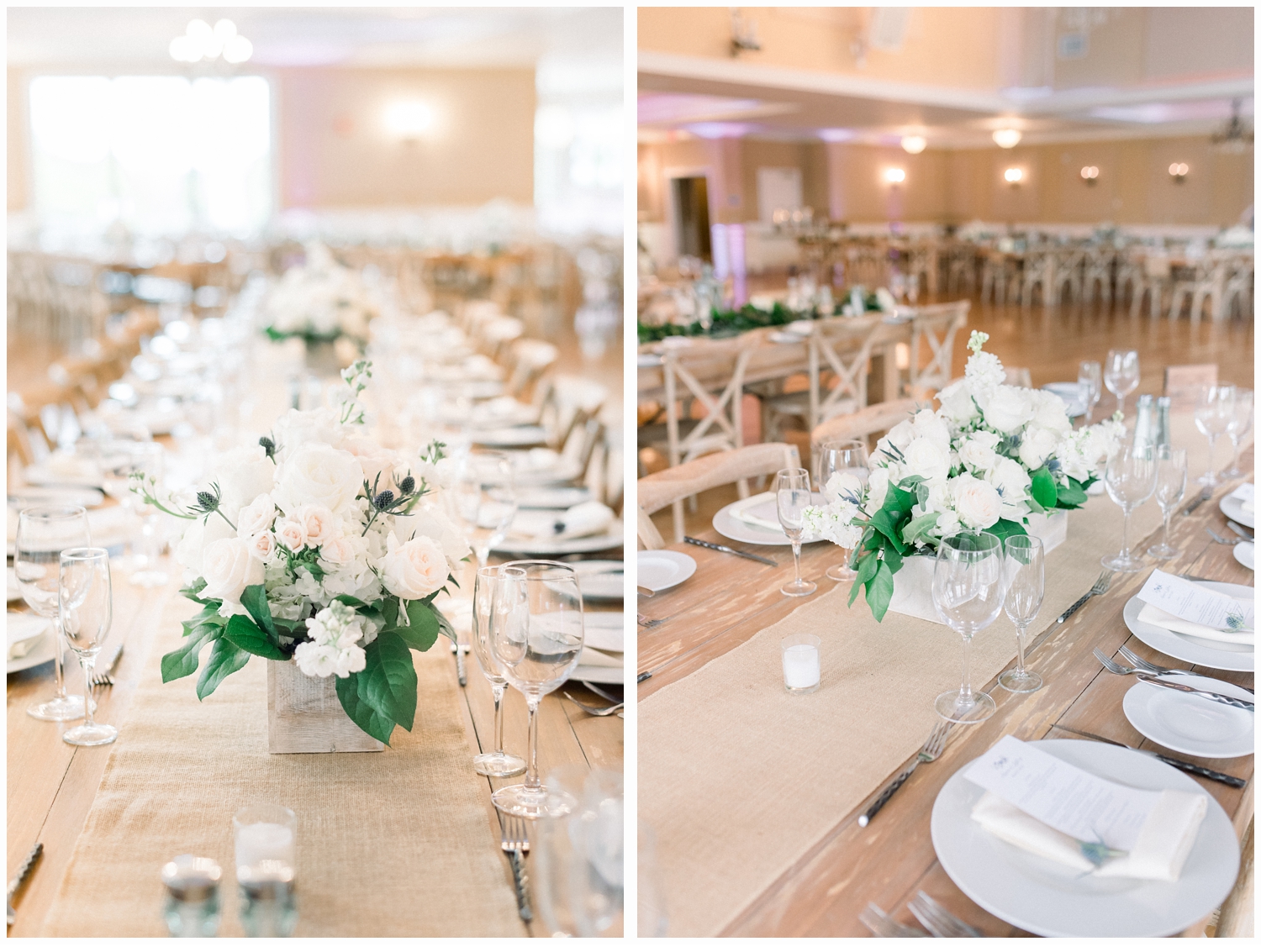 wedding venue tablescape