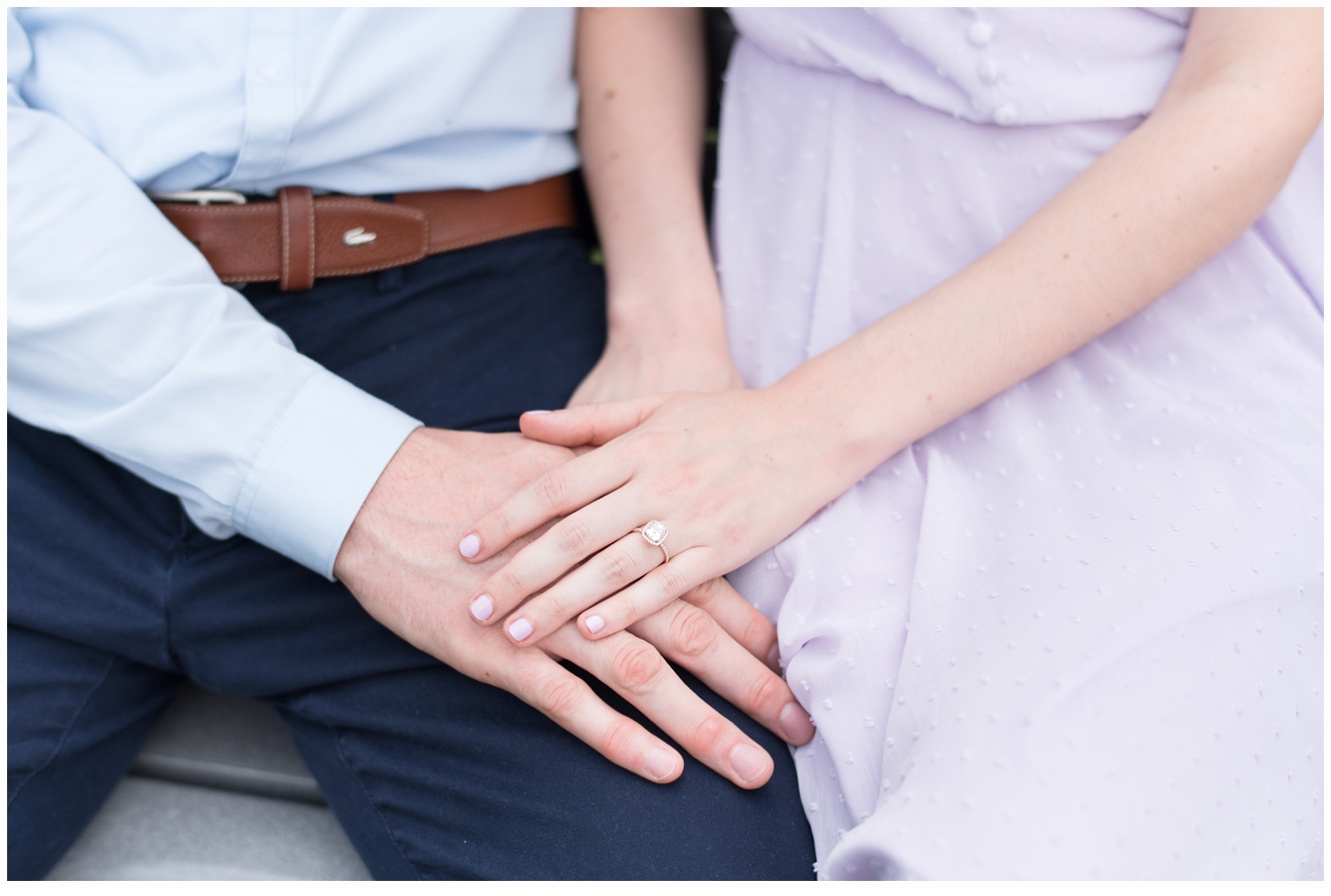 couple holding hands