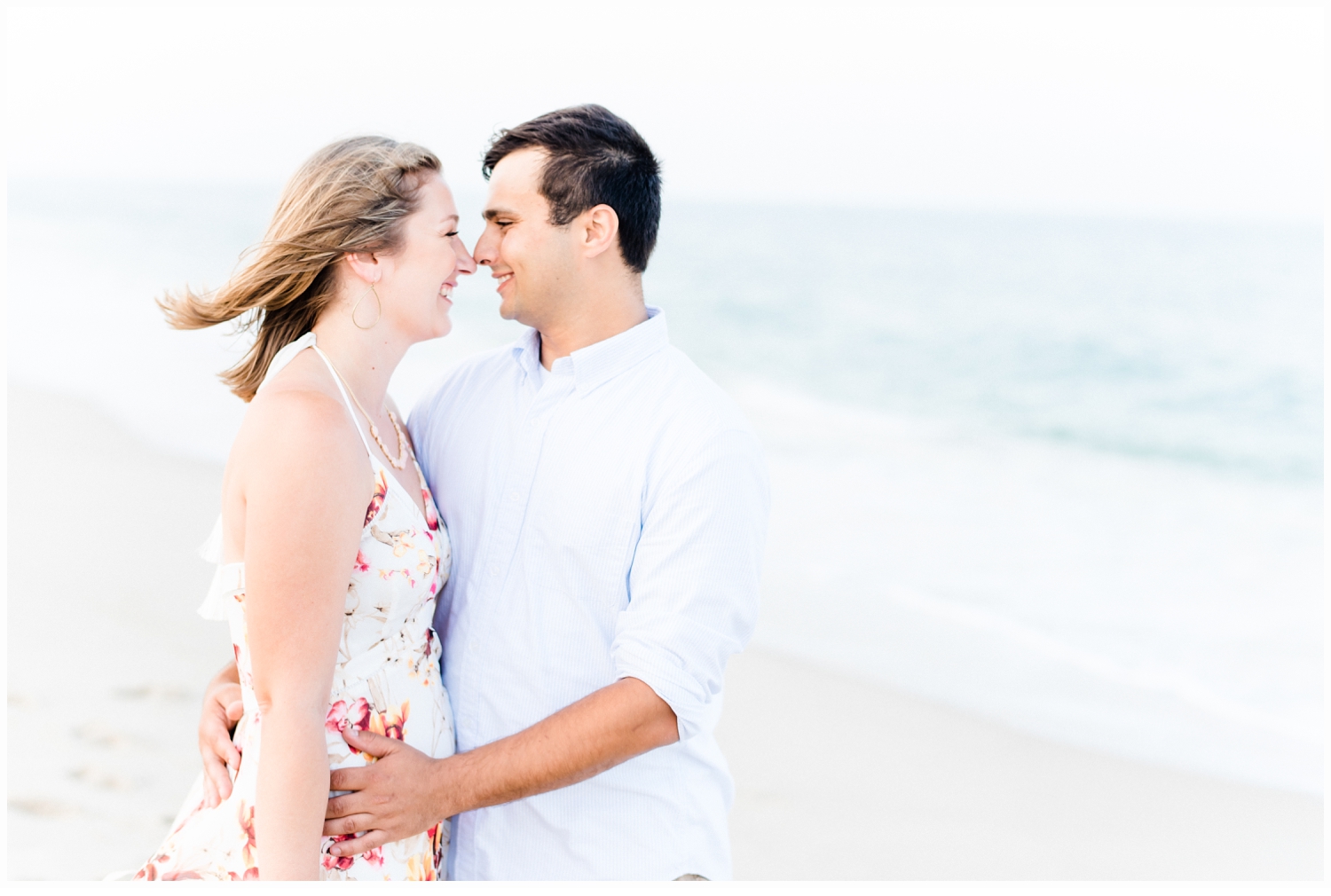 couple walking on a beach