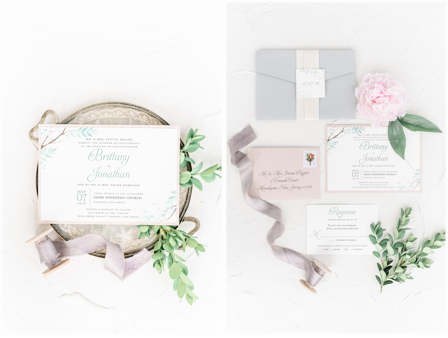 wedding invitation suite