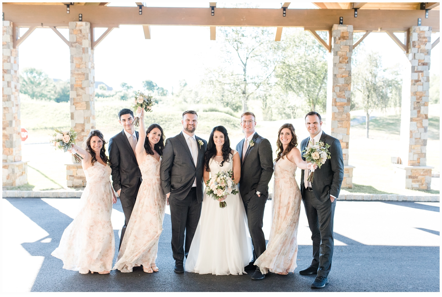 bridal party pictures