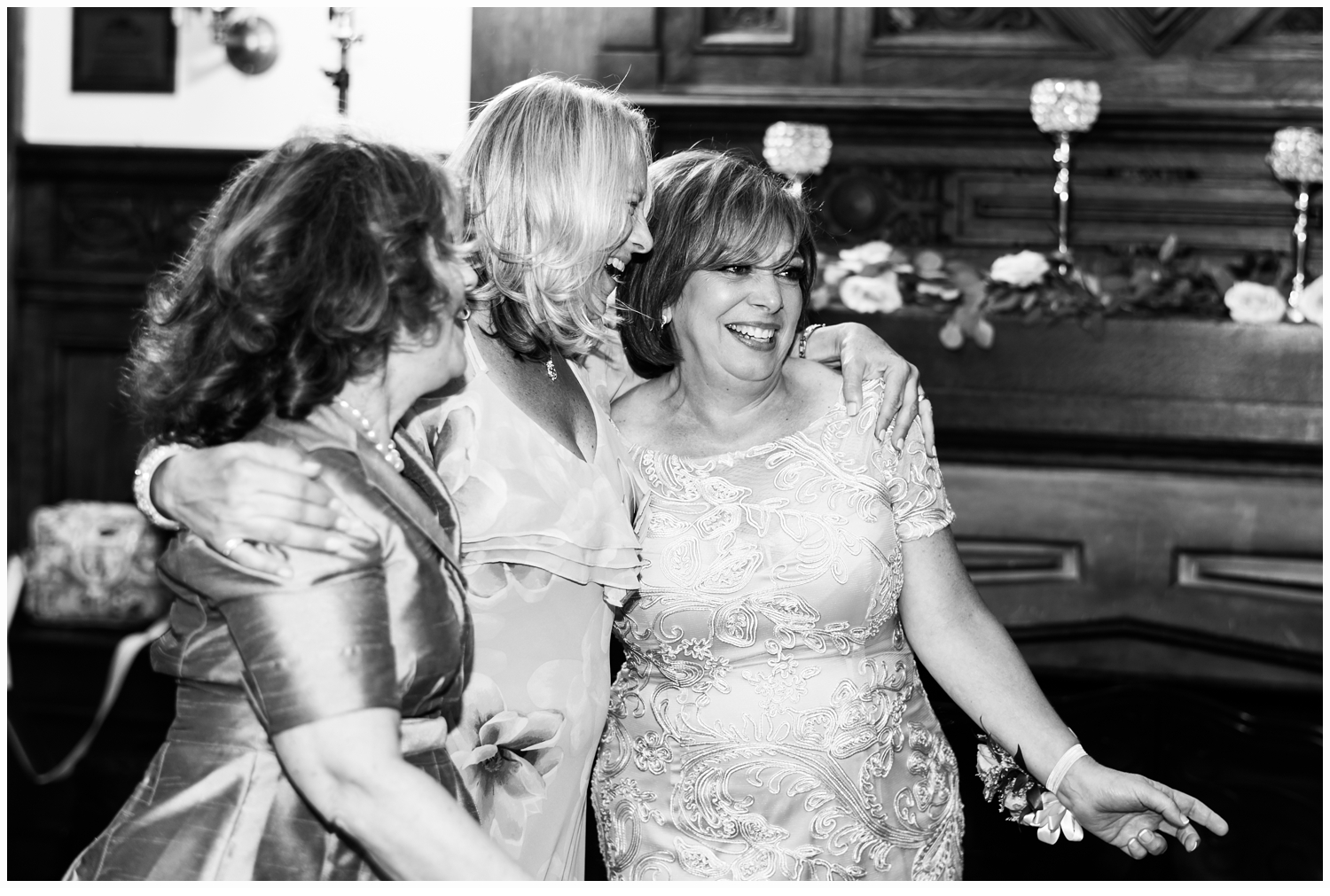 people at wedding reception