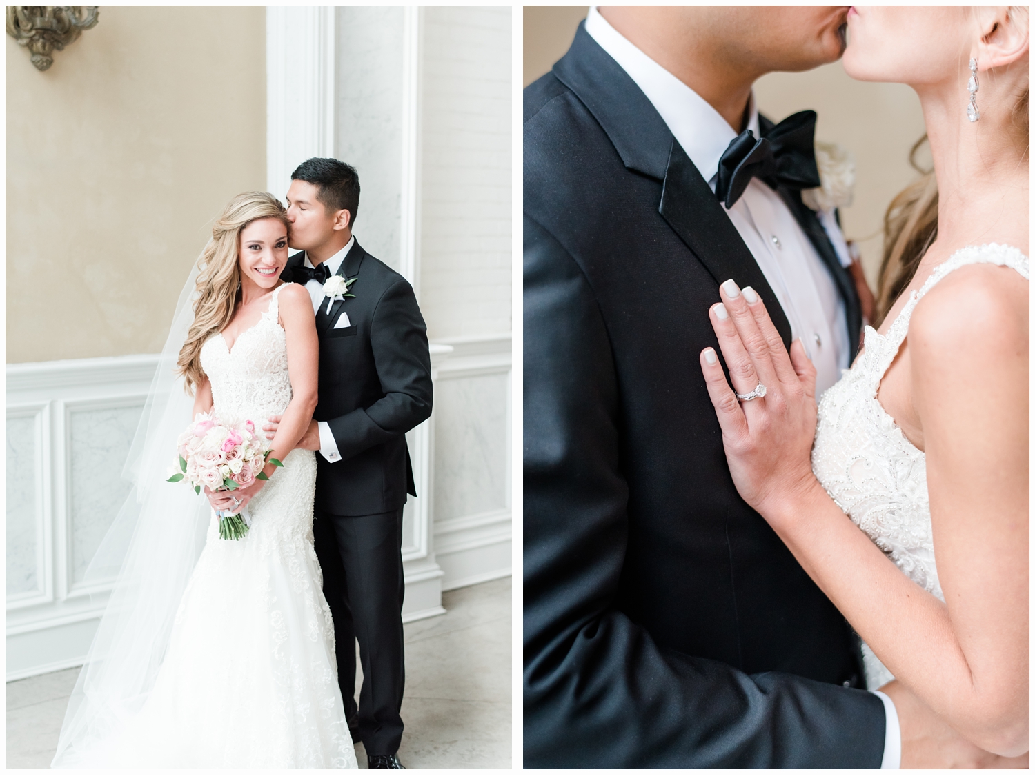 bride and groom portraits
