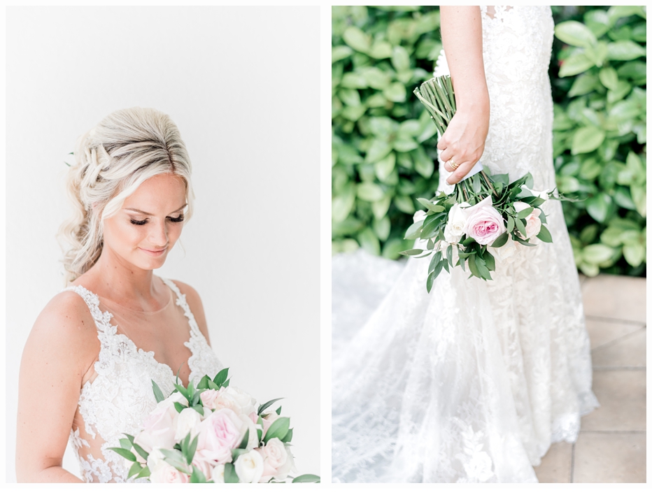 bride in bridal gown