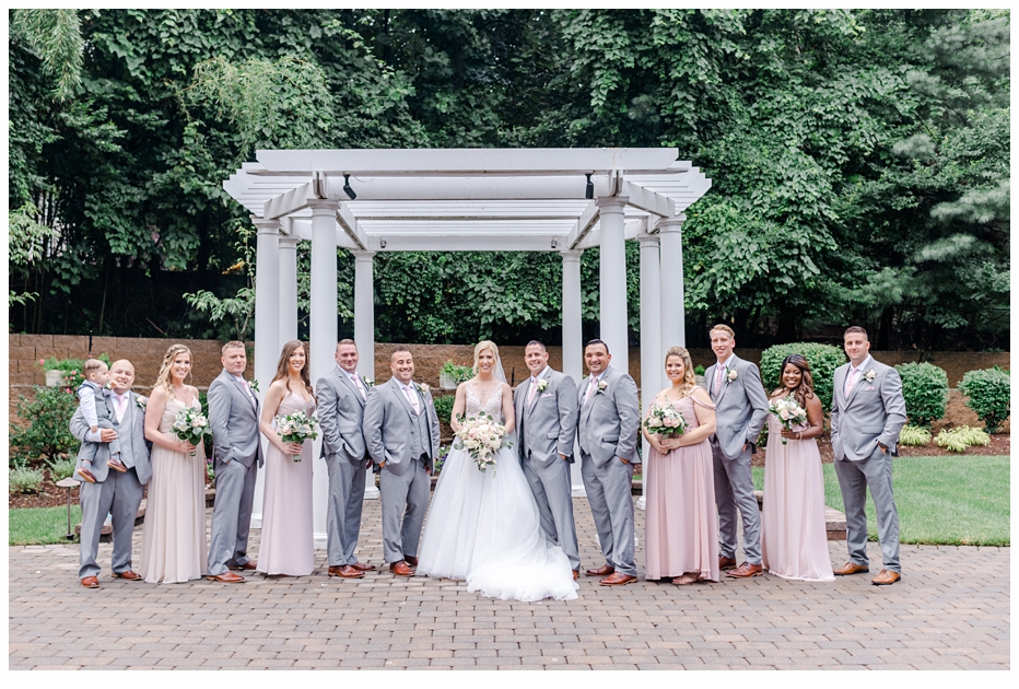 bridal party portrait