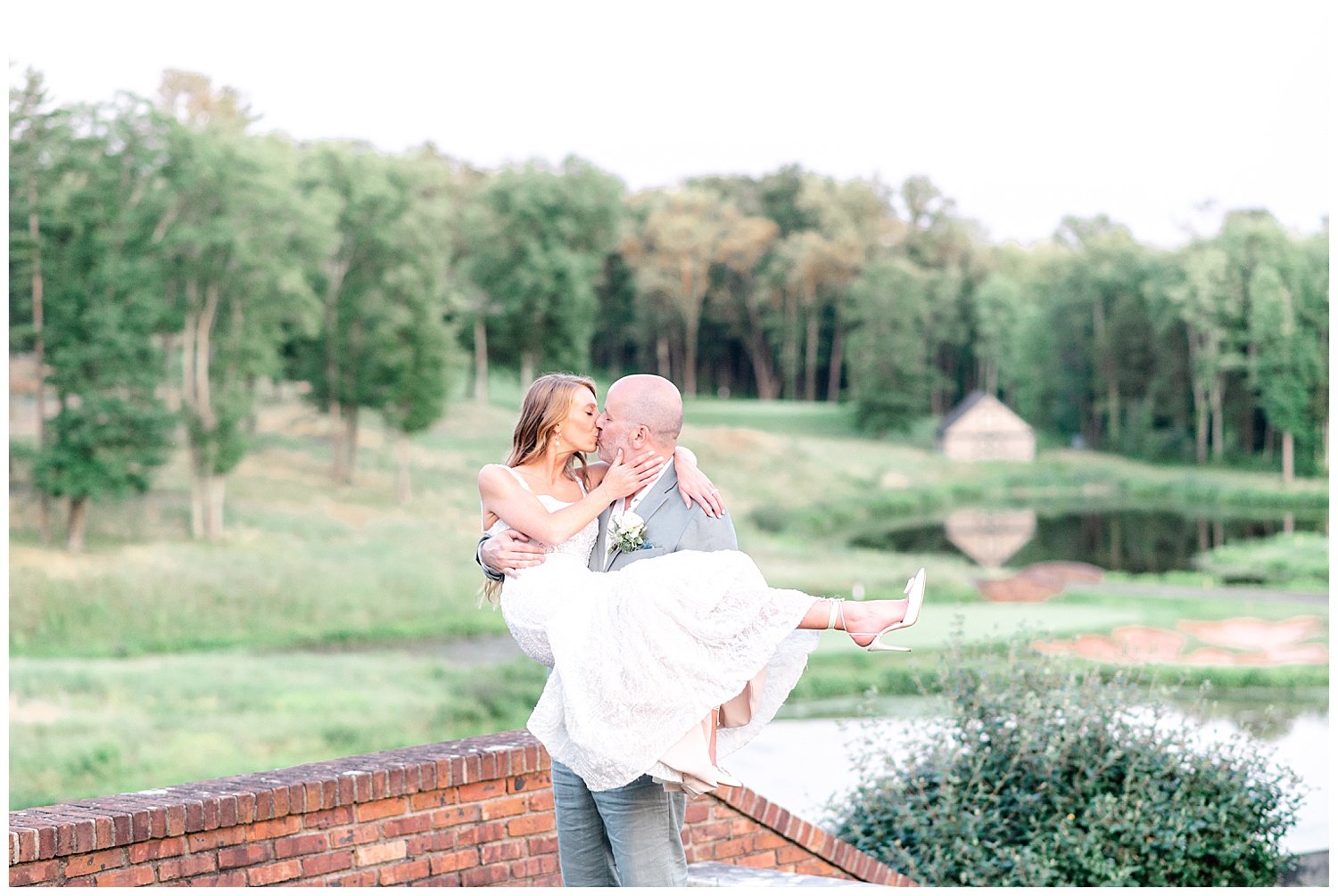 bride and groom portrait