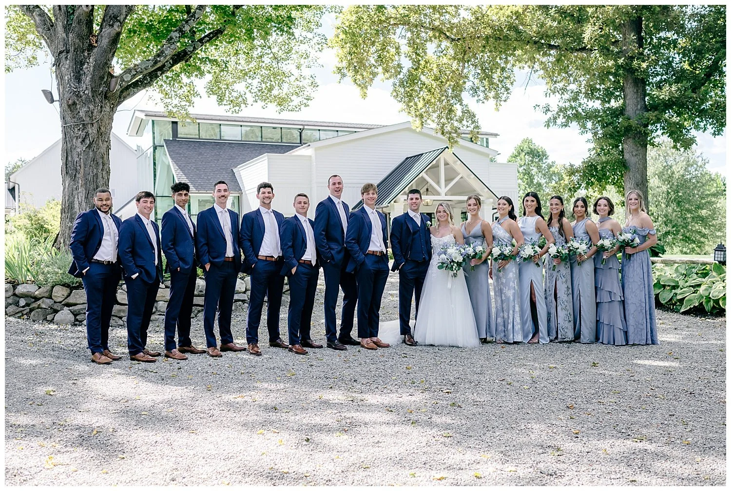 bridal party photo