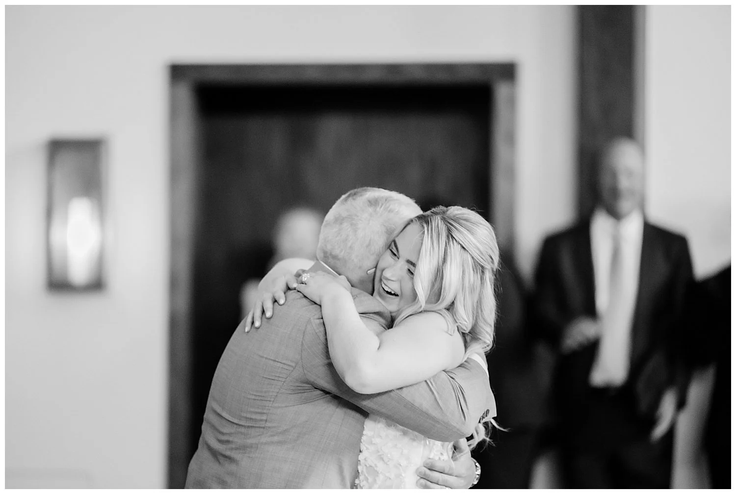 bride and dad first dance at wedding