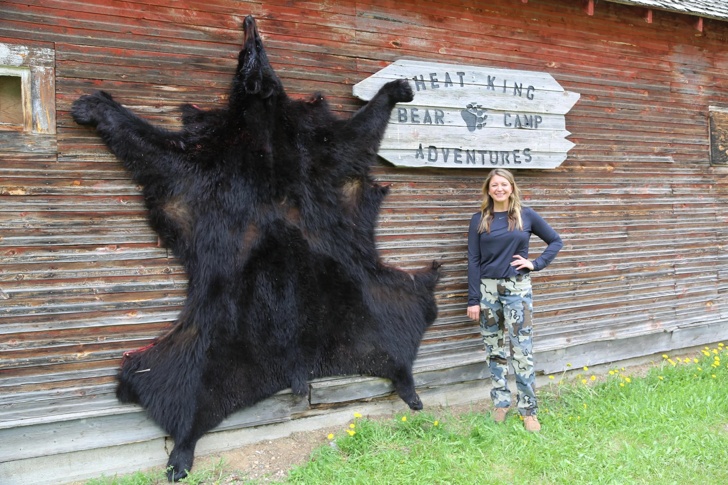 Congratulations, Mary, on your B&amp;C Saskatchewan black bear.

Bears of this caliber are few and far between, and this old boar is a special one.