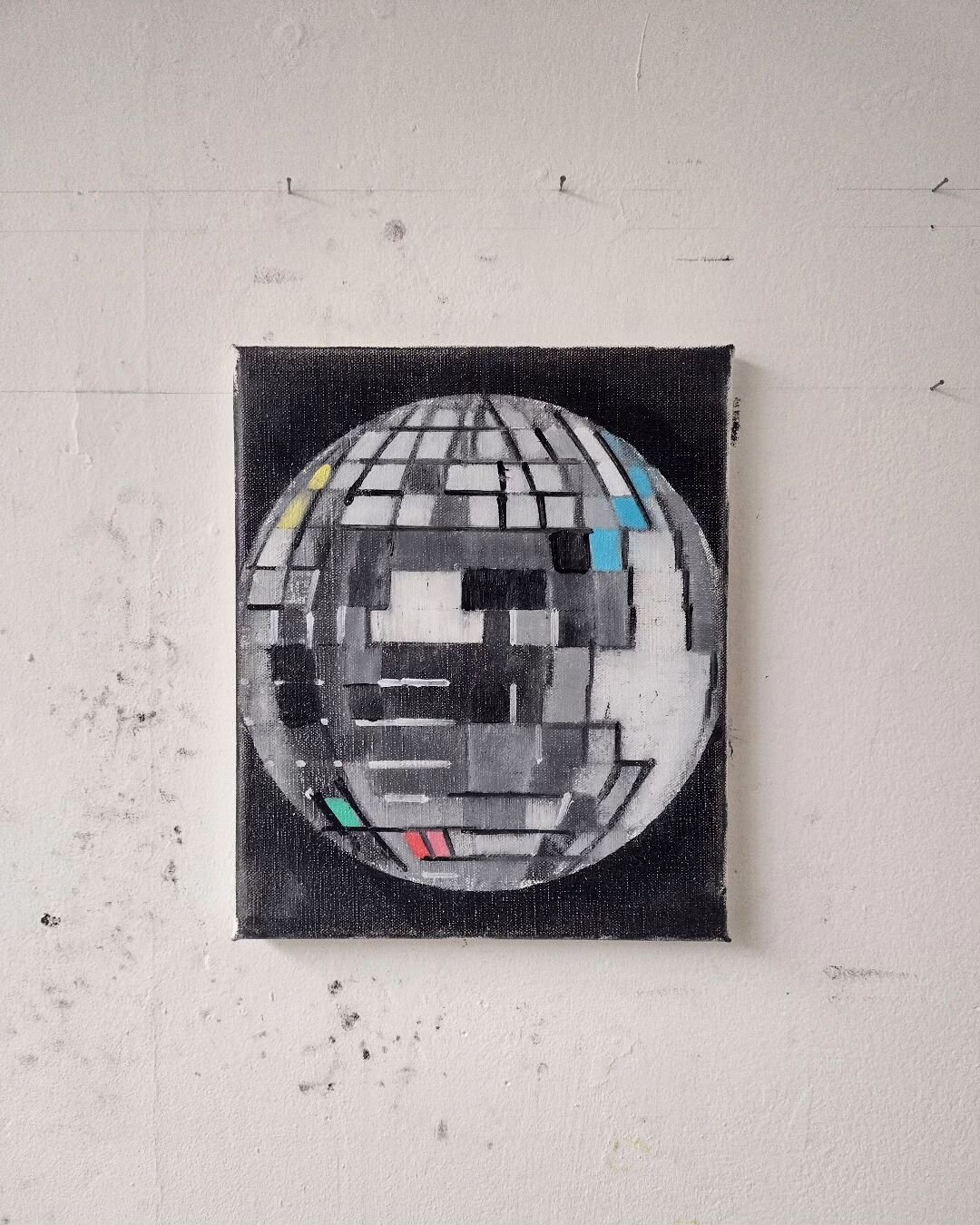 Mondrian clubbing back in 83
#oil #canvas
#modernist #grid system
#deathstar not deathstar
#disco not disco
#liquid liquid