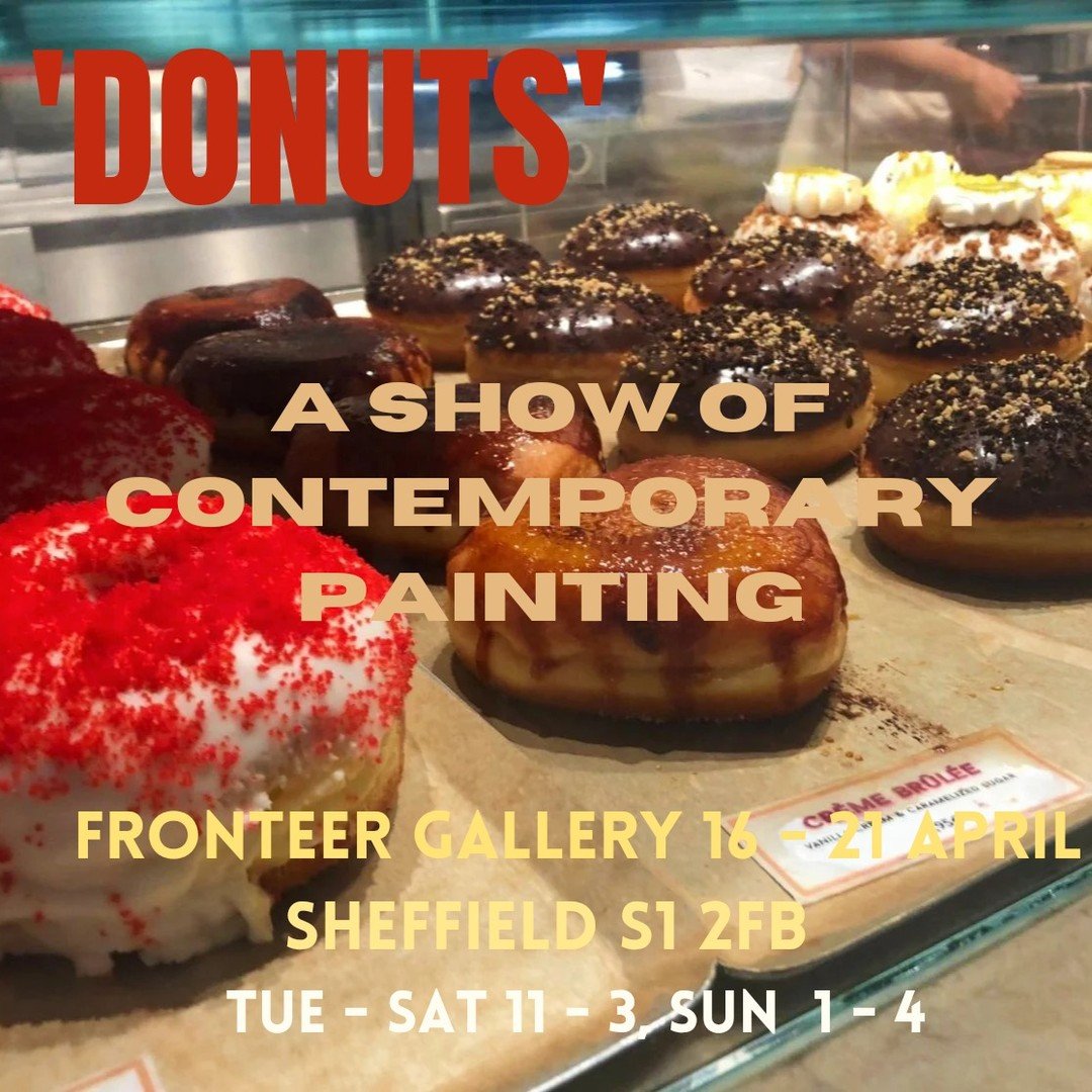 always delightful to be onboard a Sean Williams painting show. the show's title refers to J Dillas magnum opus 'Donuts'. I'm sure the eclectic nature of the album is reflected via the 22 artists whose work is on show at @fronteer_art 
 
my painting (