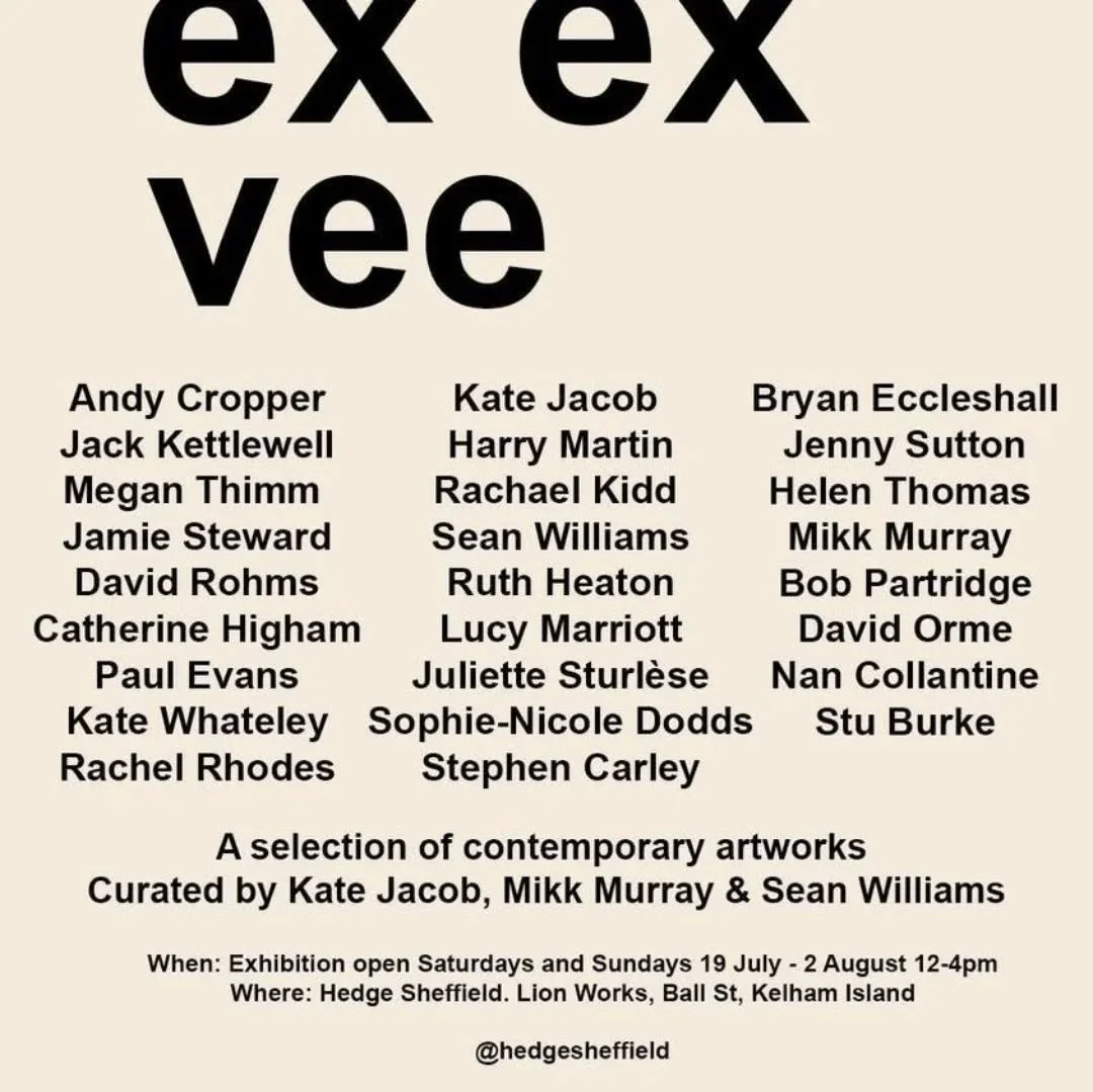 I went along to this yesterday ☝️and a big shout out to @mikkmurray and @hedgesheffield for giving up his studio space and allowing a load of folk who sling coloured mud n stuff to take over his walls.
Details above and there's a couple of Saturdays/
