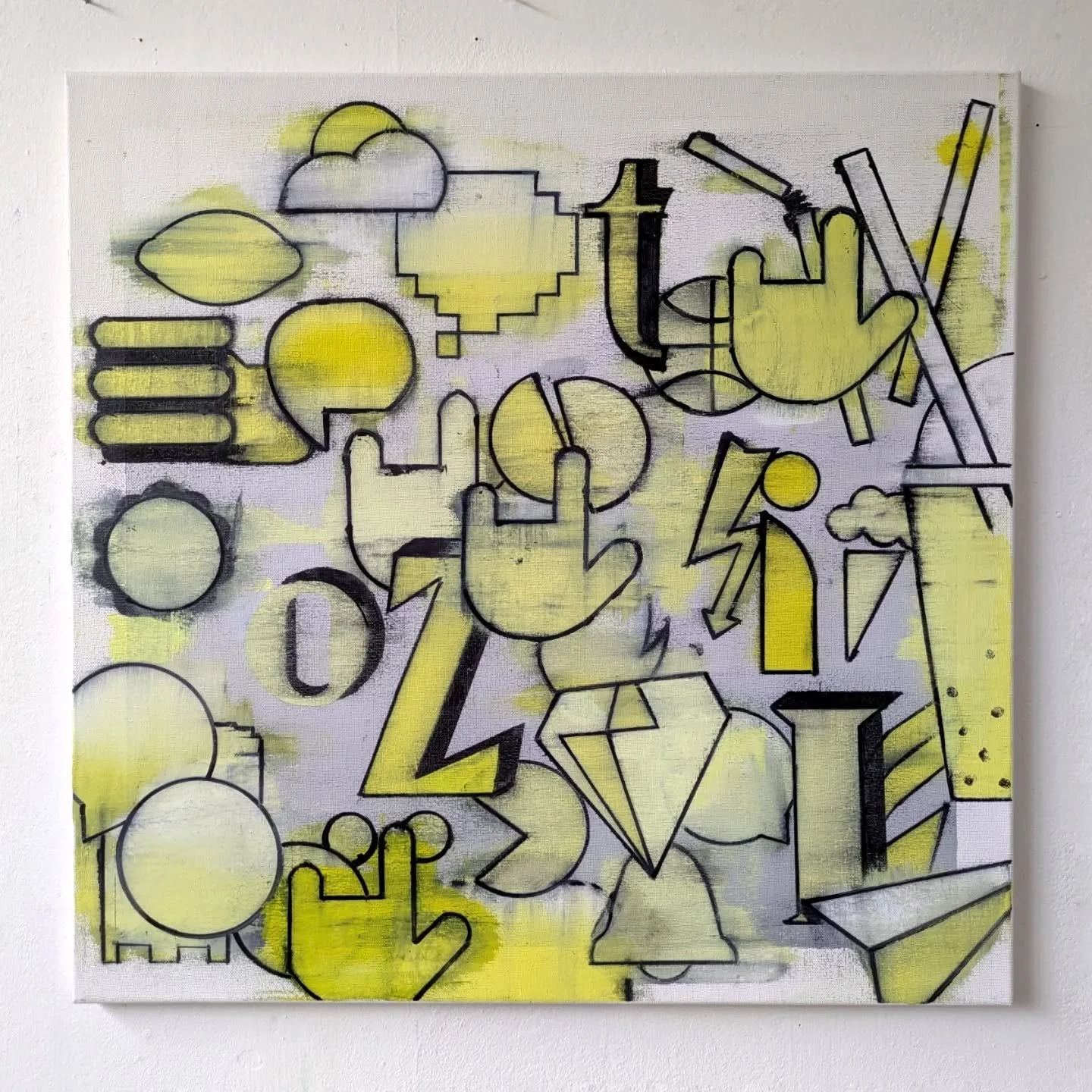 Lemon logo loco
Oil canvas
60*60 cm

+
Detail
+
Details

Of👇

Simulcast II

Big shakes to @rutheheaton and @swseanwilliams for doing the do👍

&quot;Hot on the heels of Simulcast I in Sheffield June 25 comes Simulcast II bringing together a second i