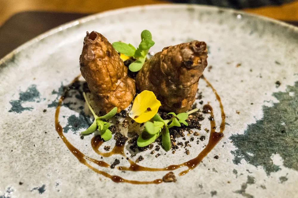 Artichoke with stout and Ragstone (v)