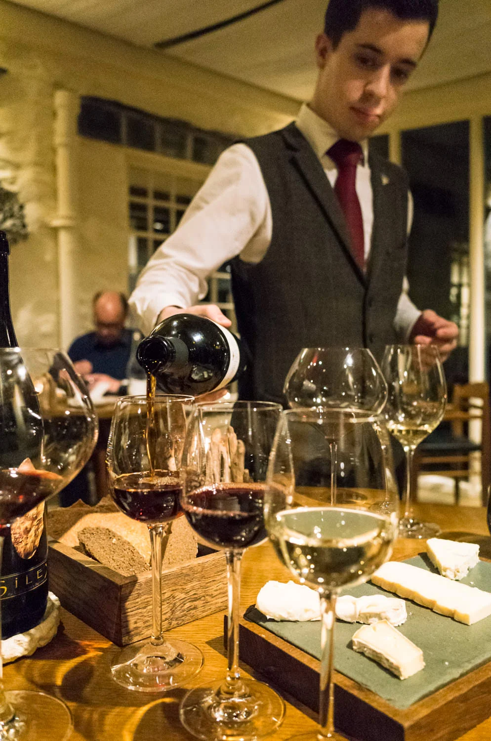 Valentin Mouillard, Sommelier