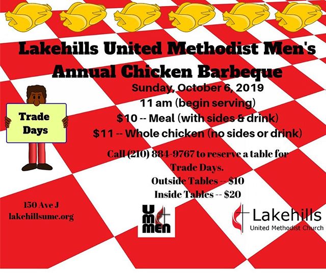Visit lakehillsumc.org for more information.