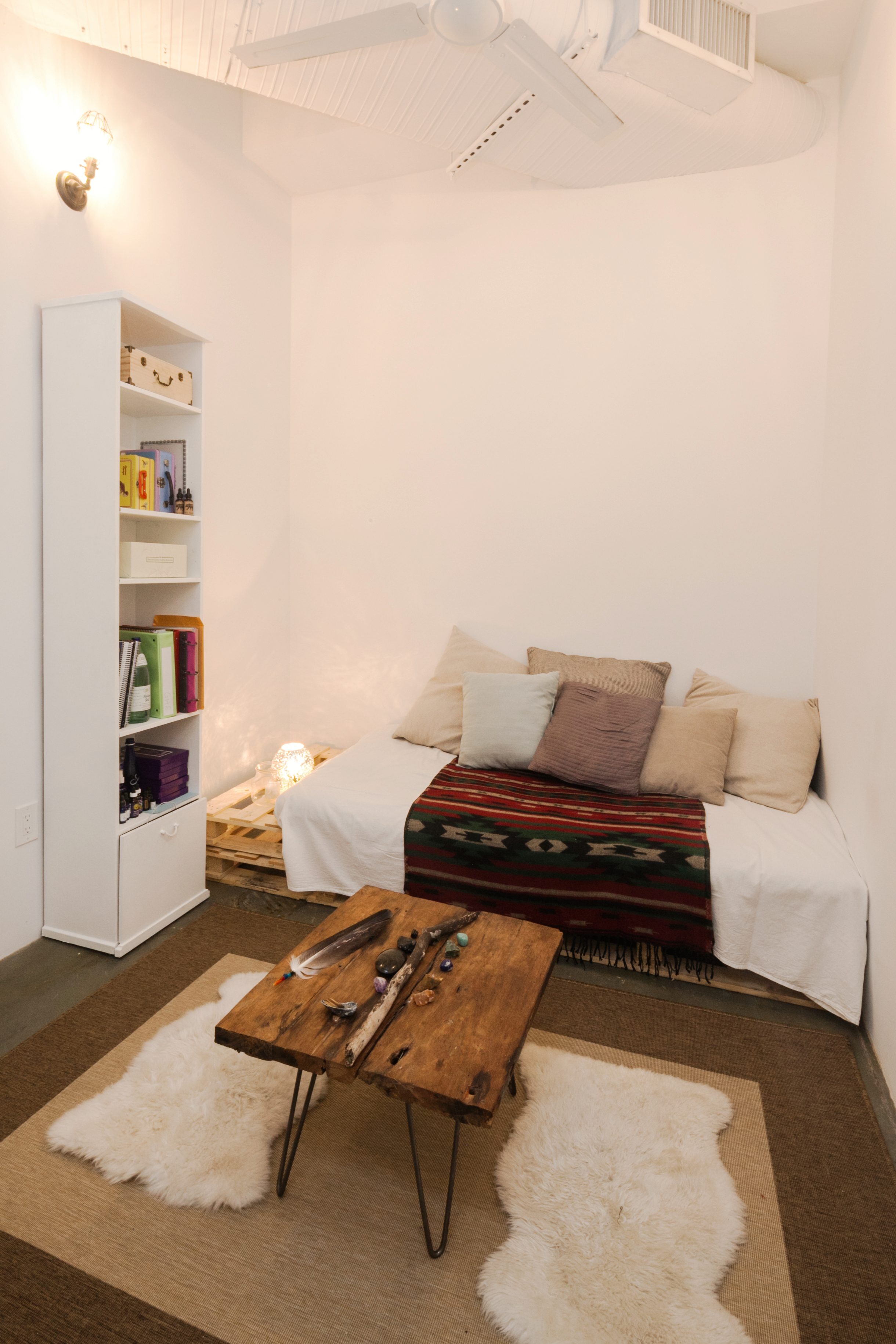 Your rental can include four private wellness studios.