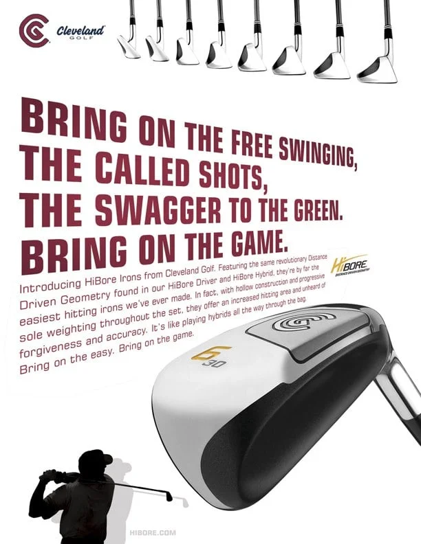 Cleveland Golf--Print "Bring on the Game"