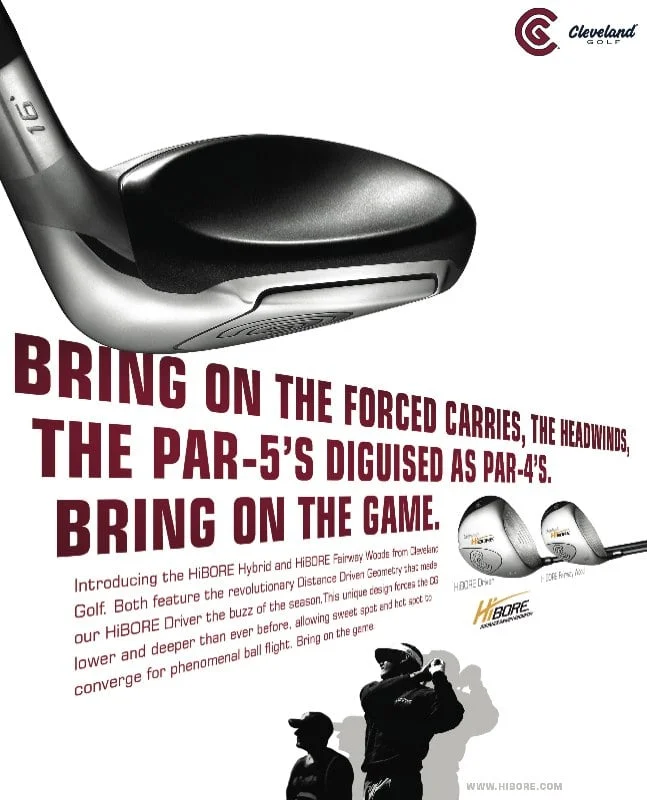 Cleveland Golf--Print "Bring on the Game-2"