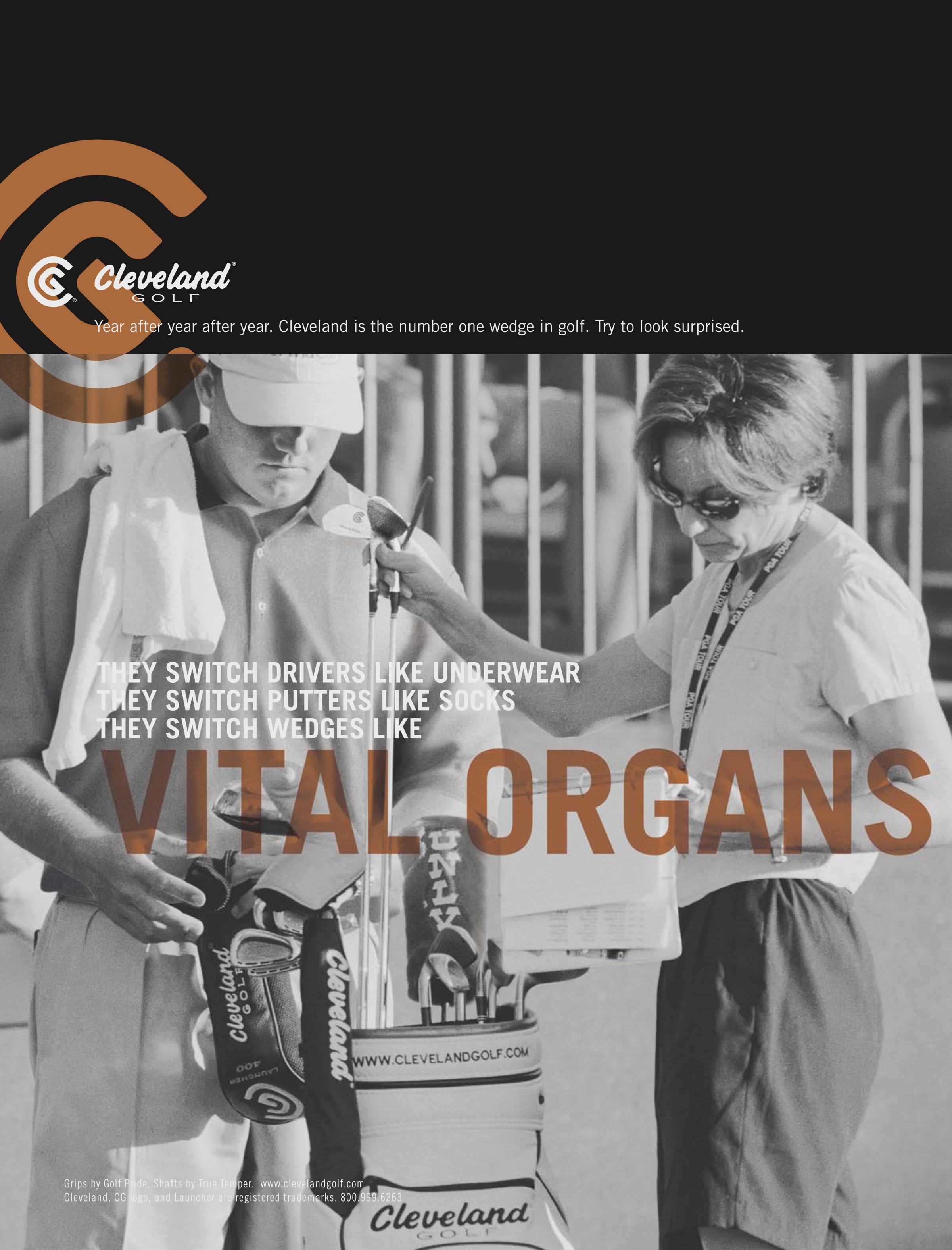 Cleveland Golf--Print "Vital Organs"