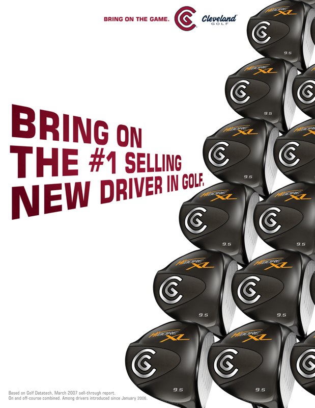 Cleveland Golf--Point of Sale Display