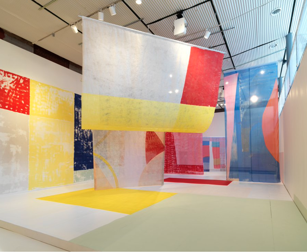 Installation, COLOR CAST, 2018, Hyde Park Art Center, Chicago