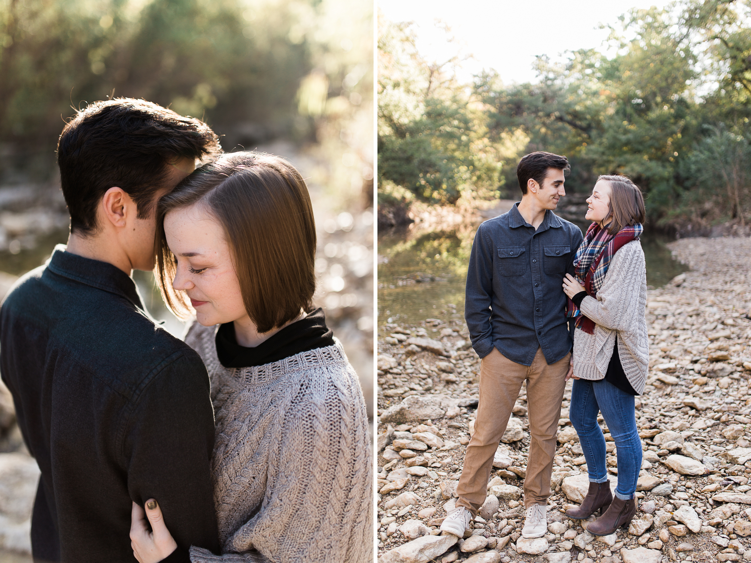 austin, texas hill country wedding engagement couple outdoor adventure photography