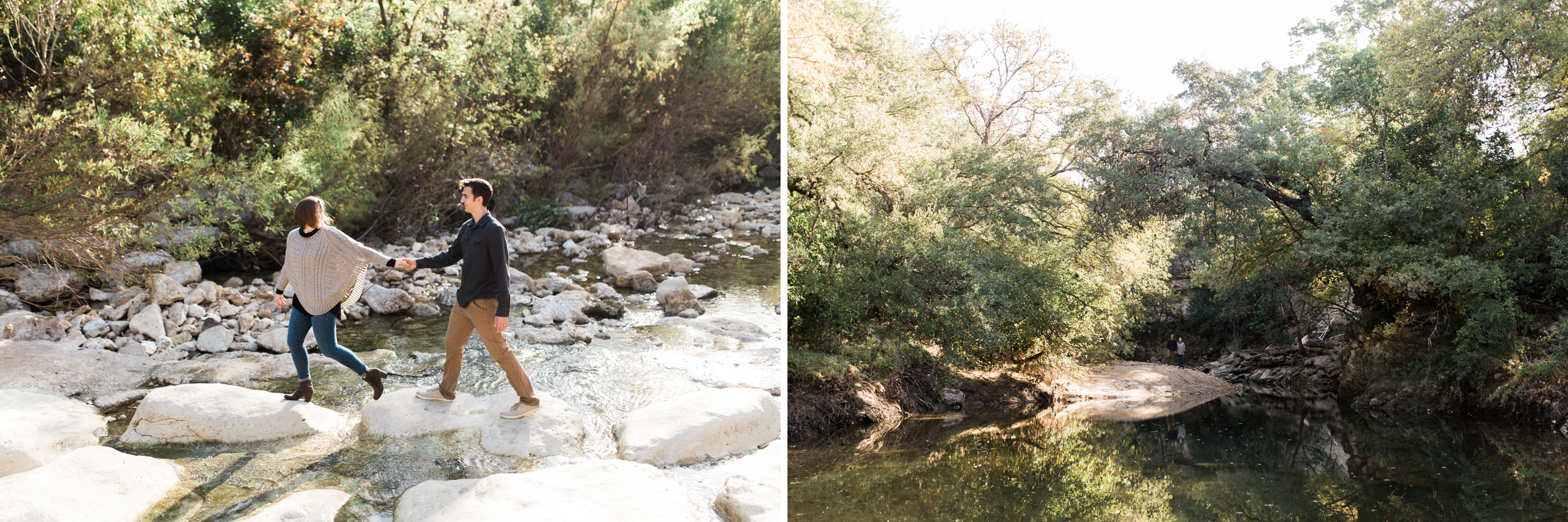 austin, texas hill country wedding engagement couple outdoor adventure photography