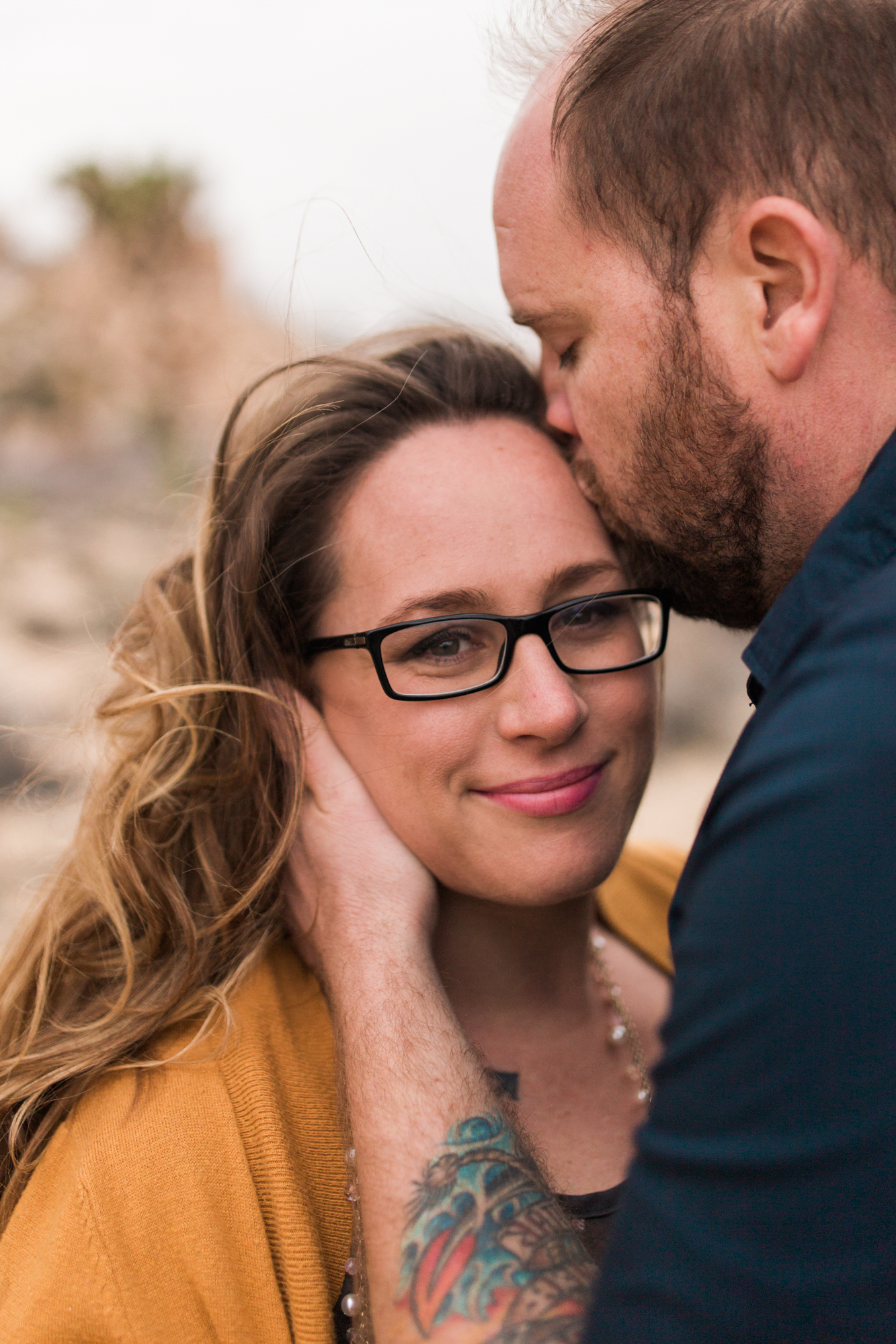 joshua tree national park engagement photography | www.abbihearne.com