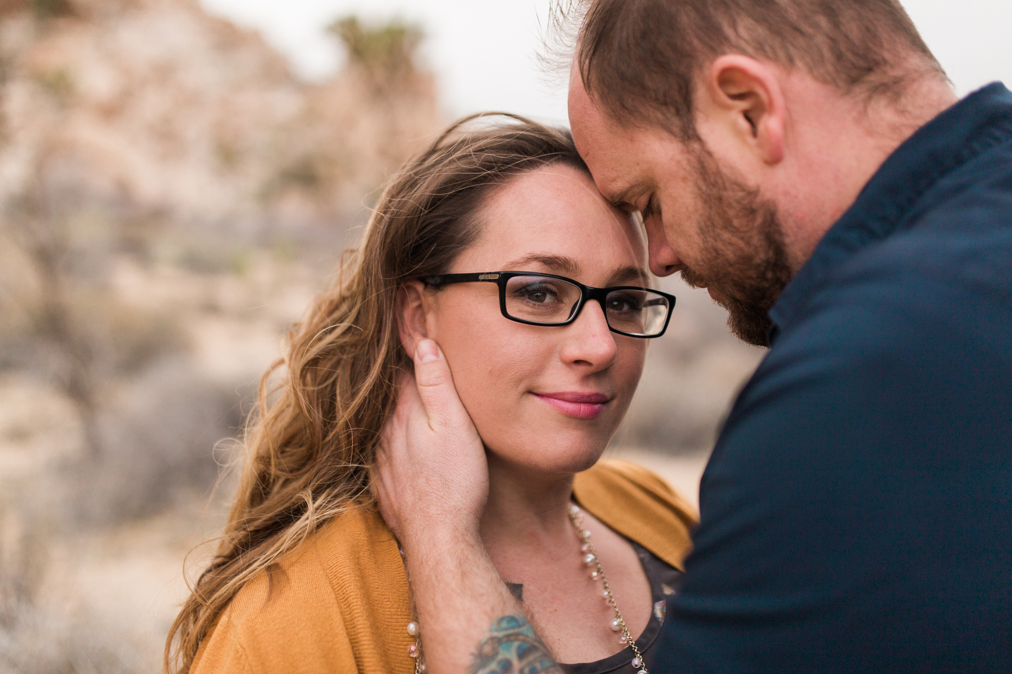 joshua tree national park engagement photography | www.abbihearne.com