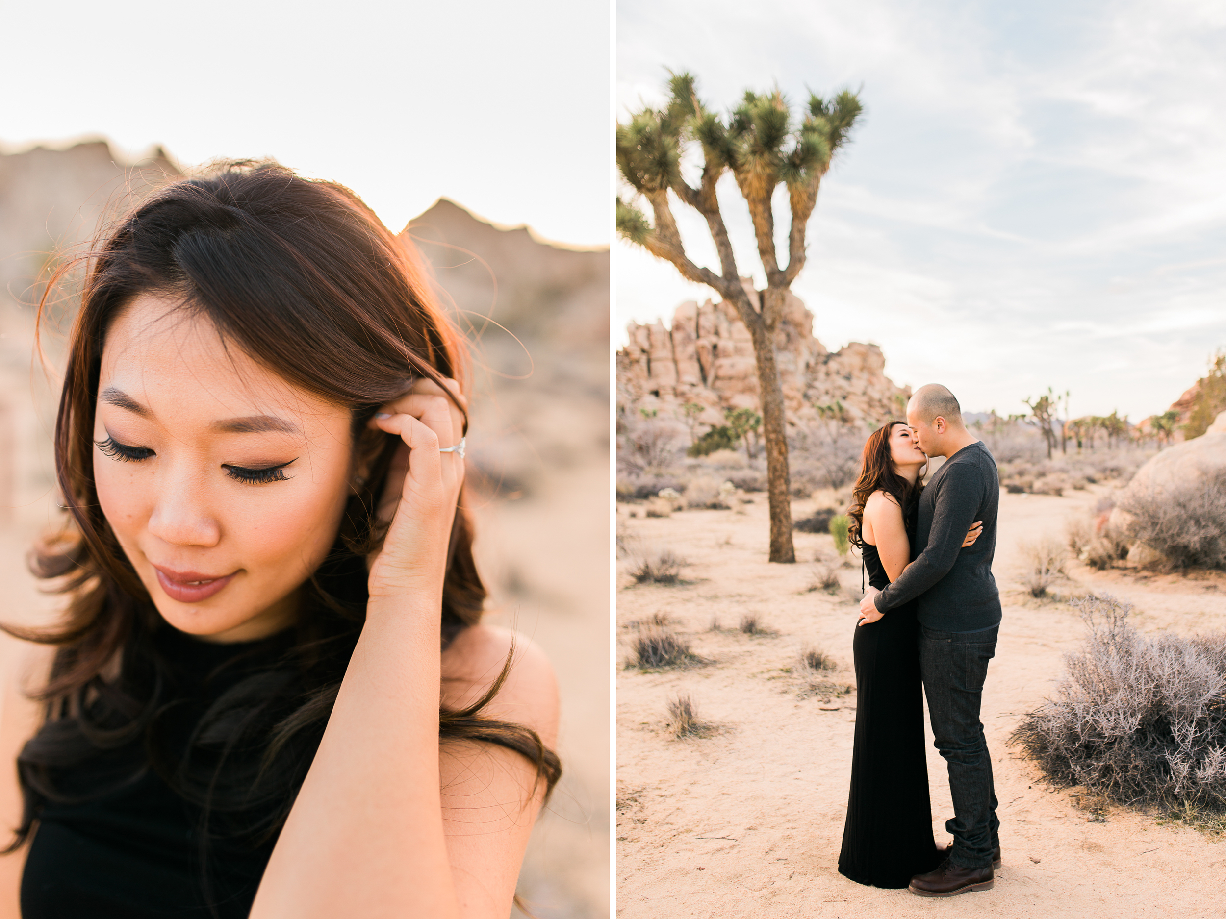 joshua tree national park engagement photography | www.abbihearne.com