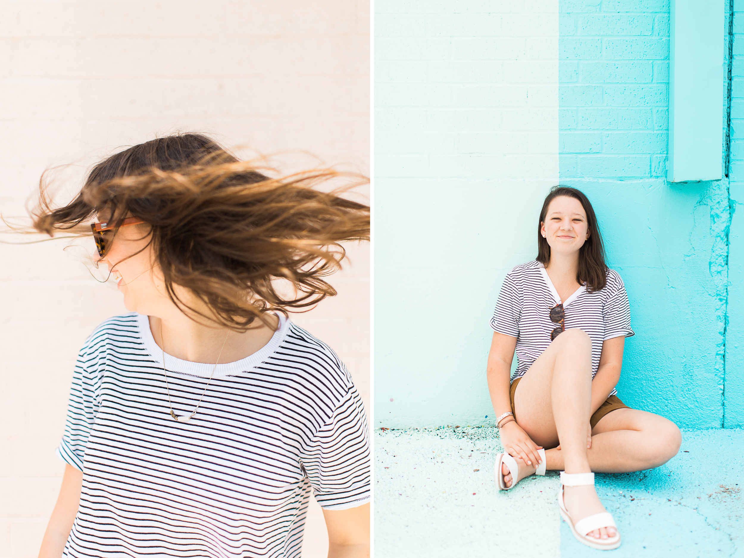 houston, texas photography | sugar and cloth color wall | www.abbihearne.com