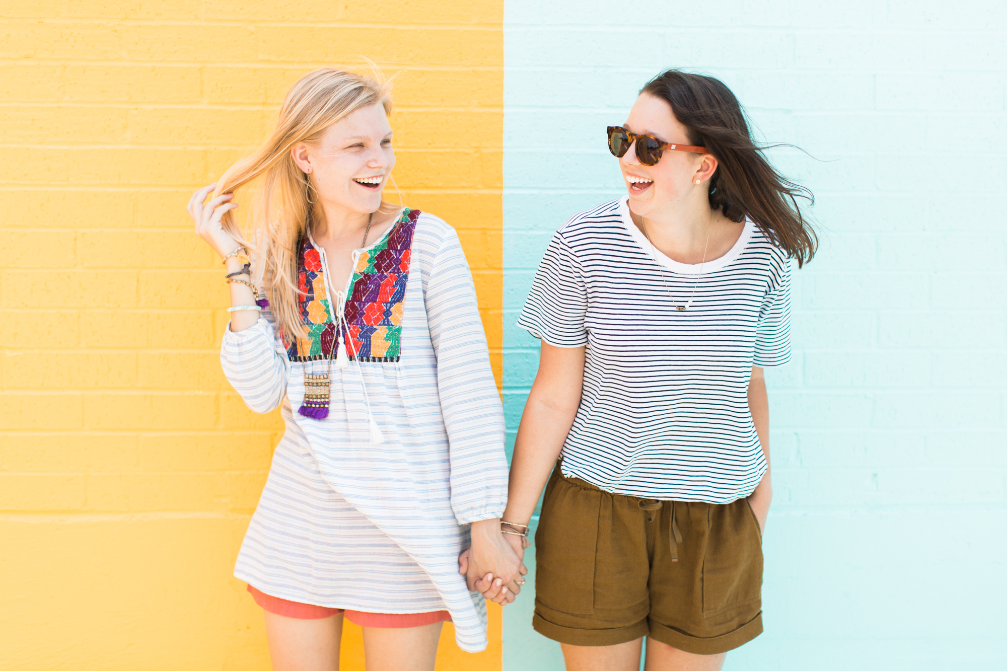 houston, texas photography | sugar and cloth color wall | www.abbihearne.com