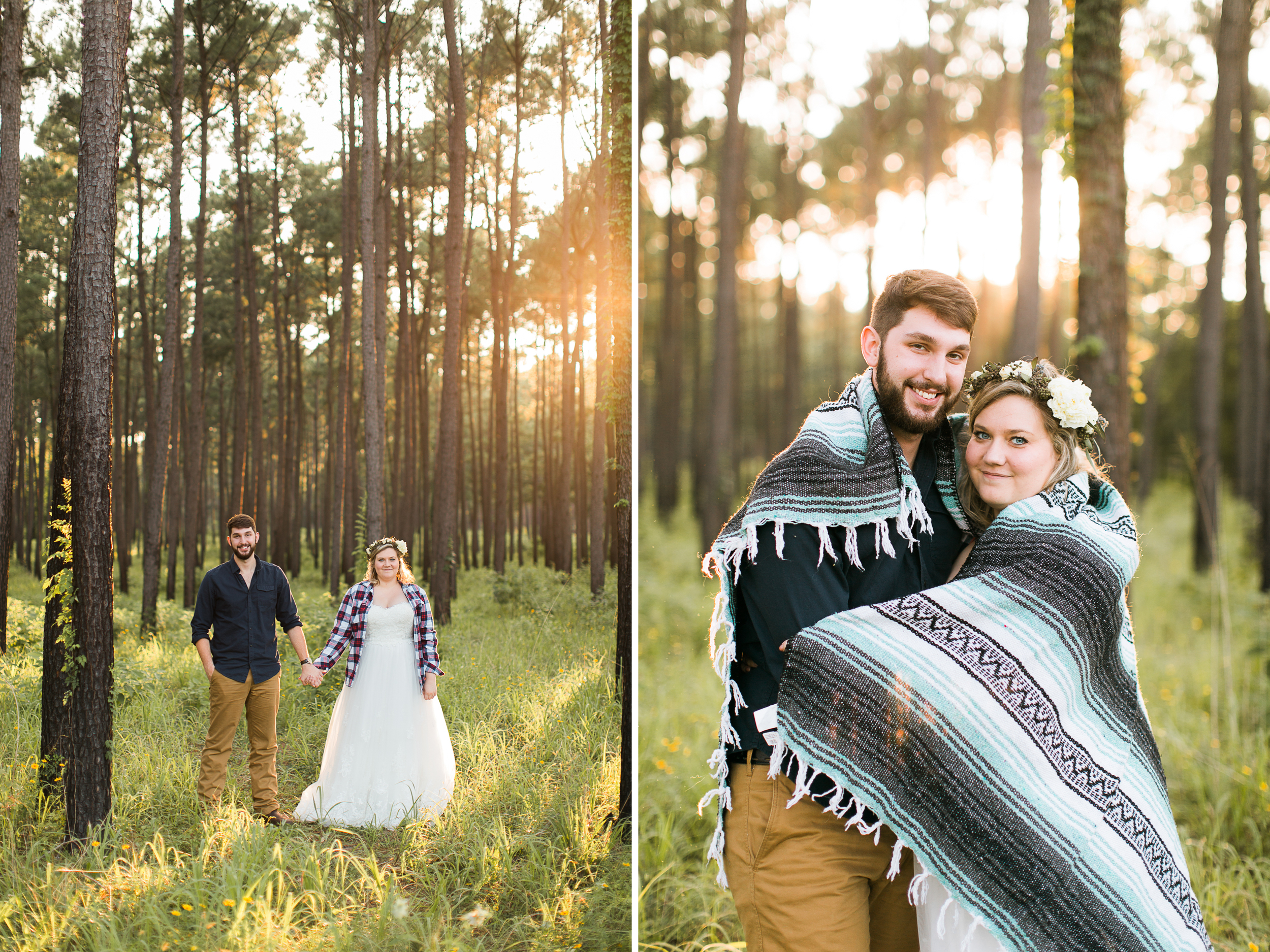 whimsical adventure bridal photo session after the wedding | www.abbihearne.com | adventure wedding photography