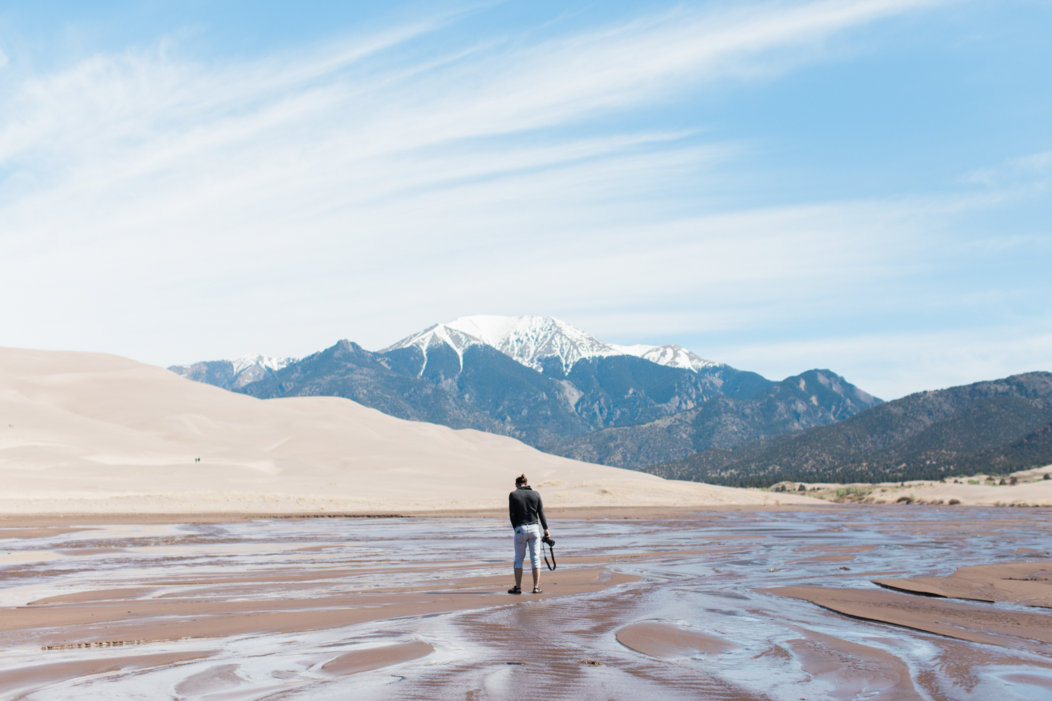 great sand dunes national park in blanca, colorado | www.abbihearne.com | adventure photographer