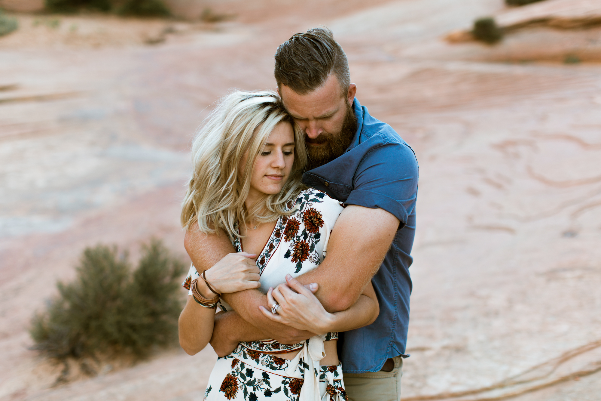 Zion National Park anniversary portrait session // adventure wedding photographer // www.abbihearne.com