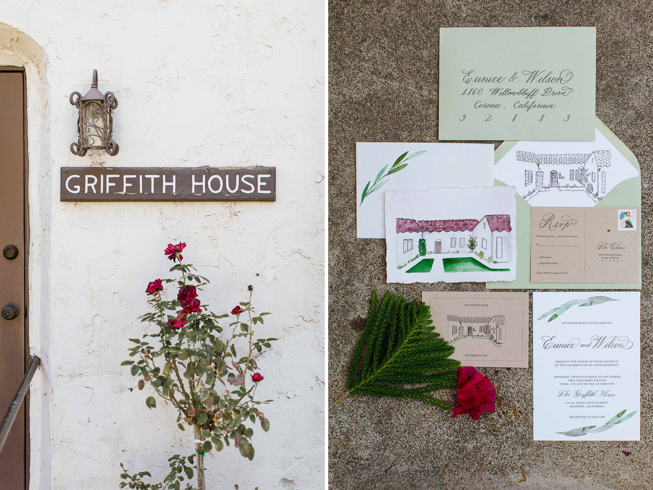 southern california wedding photographer // griffith house anaheim, ca // www.abbihearne.com