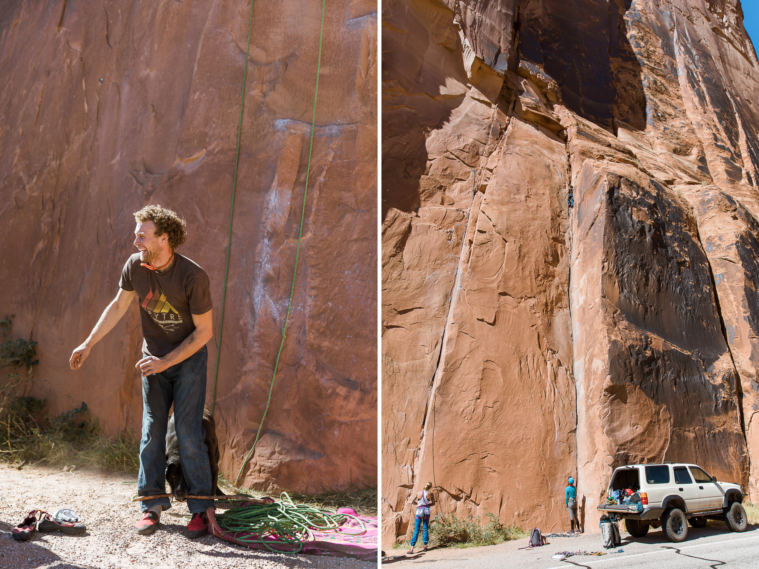 Sketchy Andy's 30th Birthday // Climbing in Moab // Outdoor Adventure Photographer // www.abbihearne.com