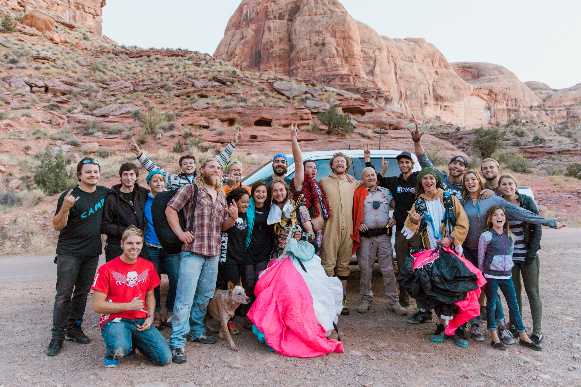 Sketchy Andy's 30th Birthday // BASE jumping in Moab, Utah // Outdoor Adventure Photographer // www.abbihearne.com