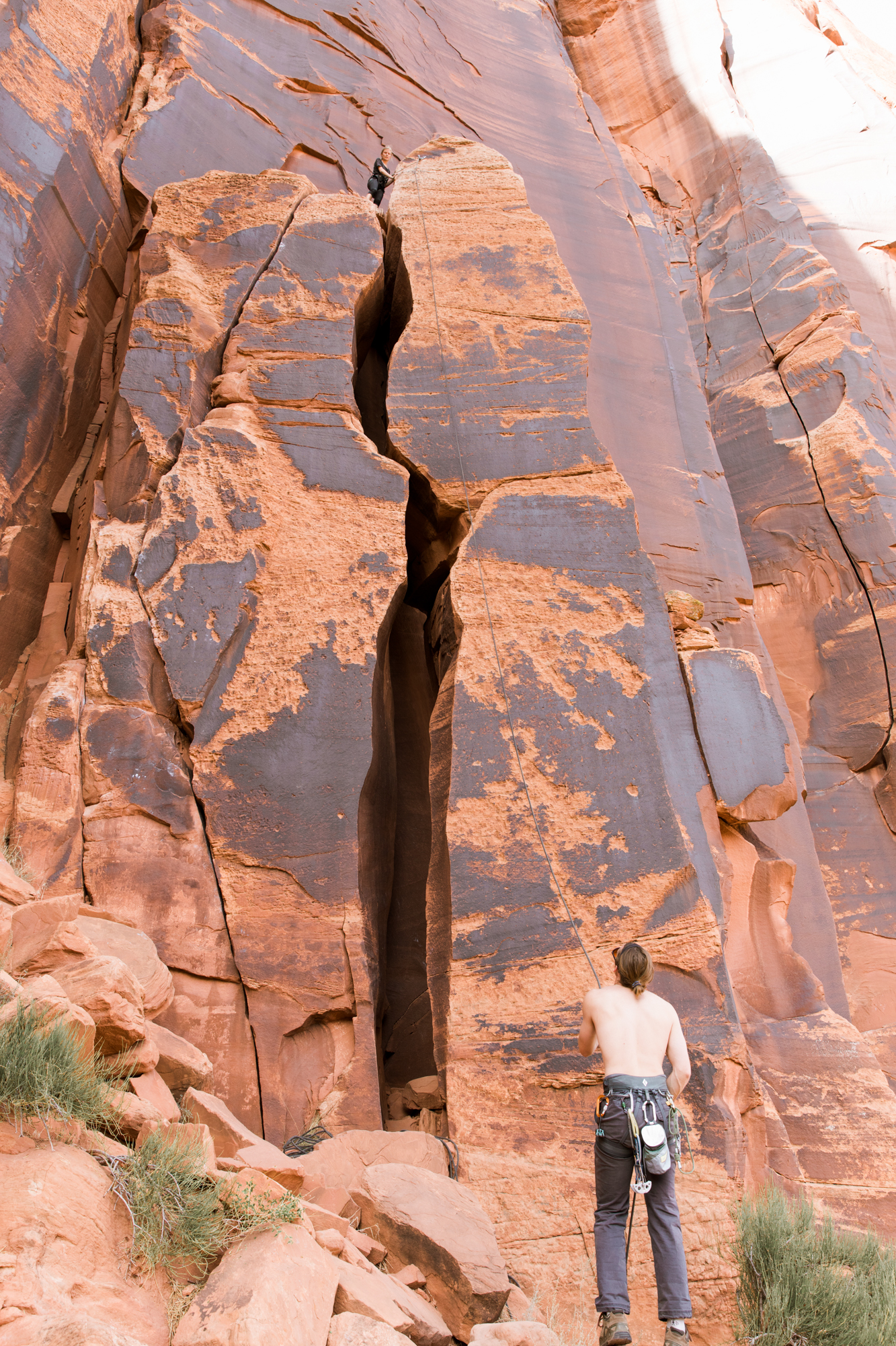 Moab Utah adventure climbing Photographer // www.abbihearne.com