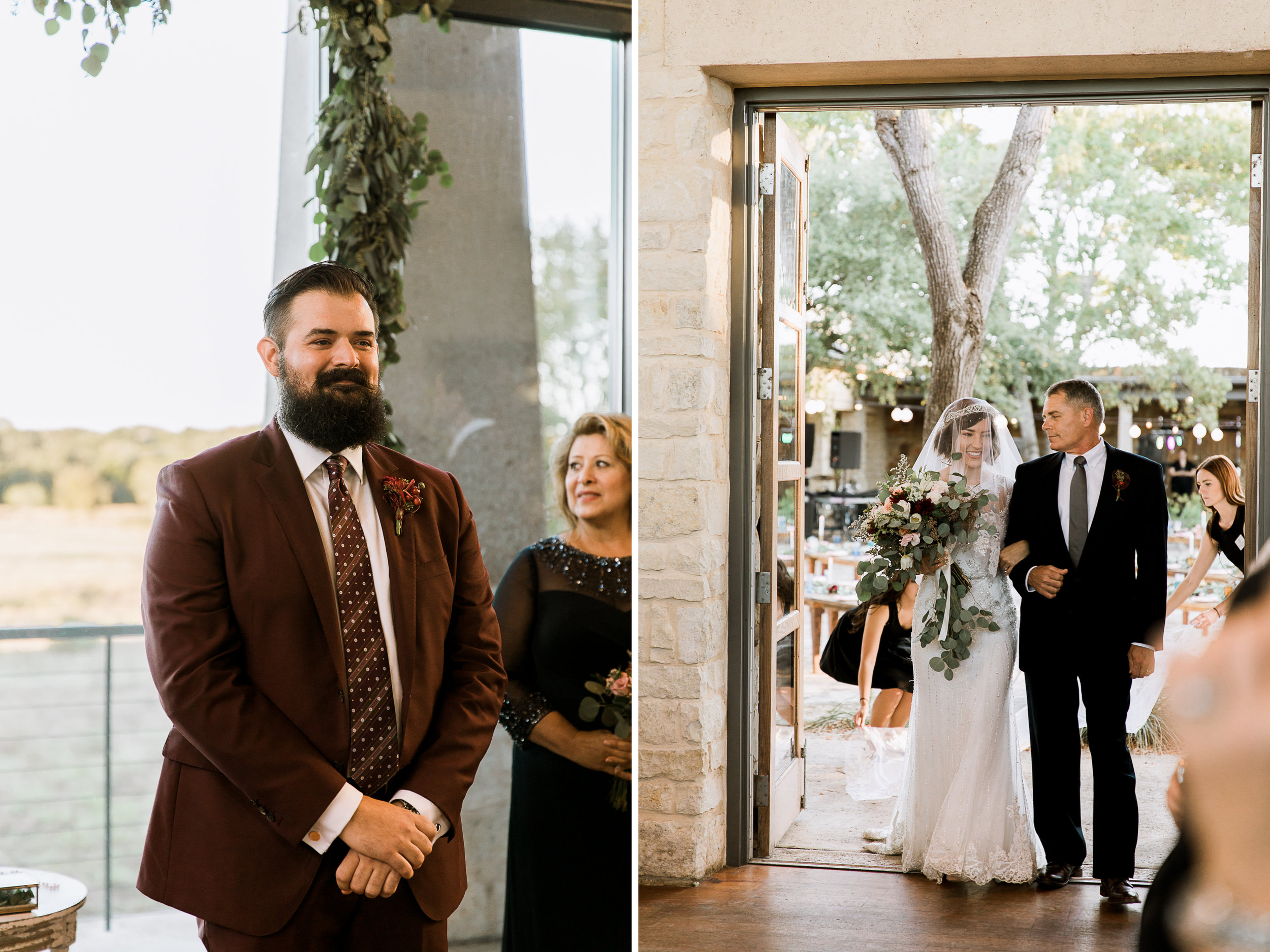 Fall Garden party wedding at Lady Bird Johnson Wildflower Center // austin, texas wedding photographer // www.abbihearne.com