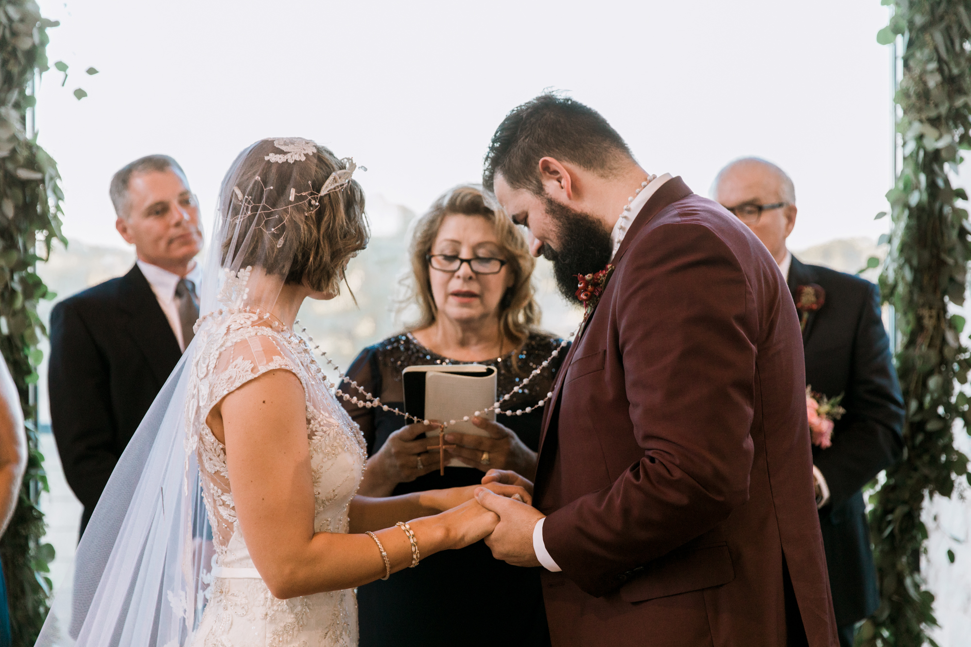 Fall Garden party wedding at Lady Bird Johnson Wildflower Center // austin, texas wedding photographer // www.abbihearne.com