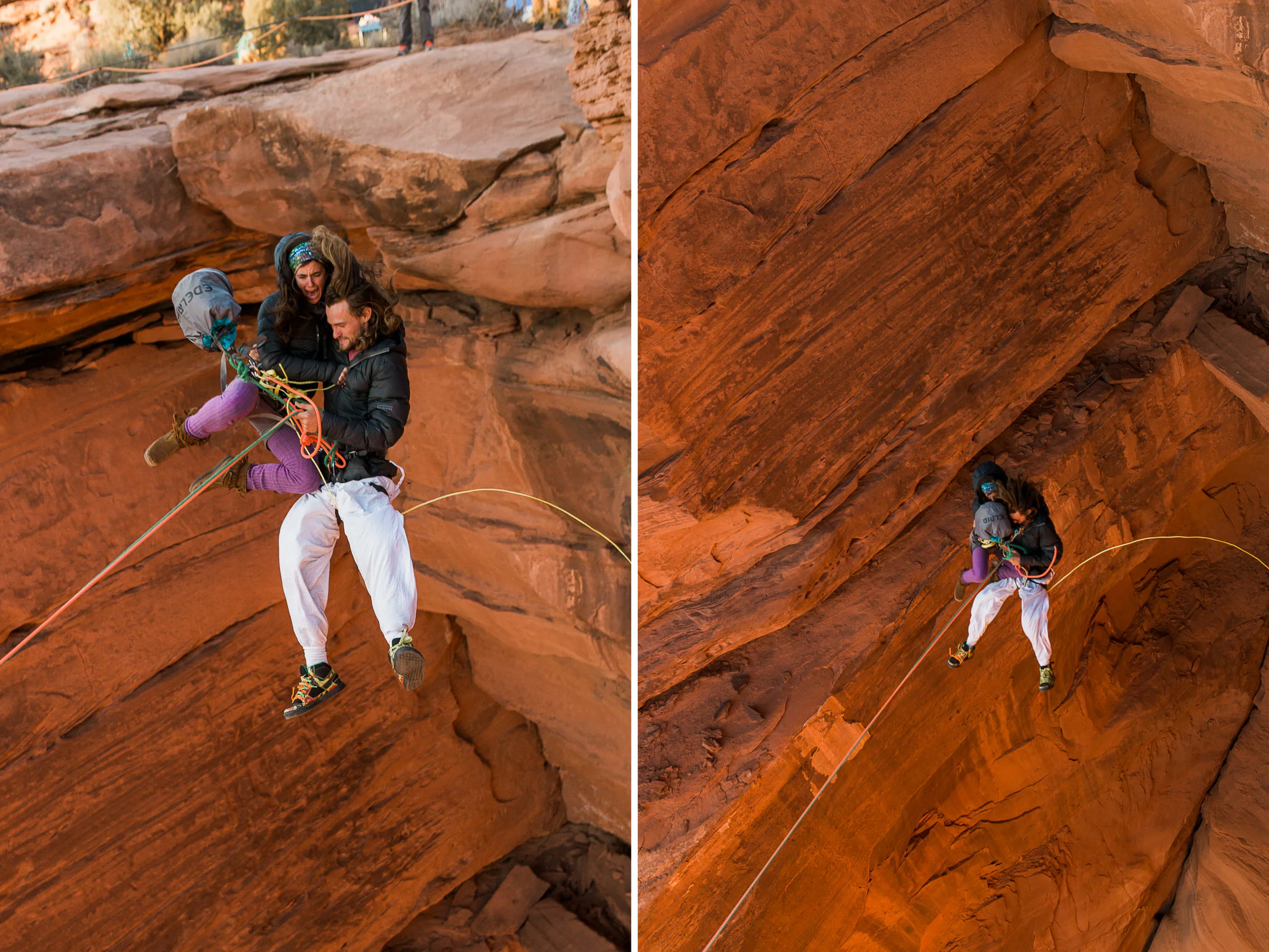 Michelle Sylvan Moab Utah Extreme Proposal Adventure
