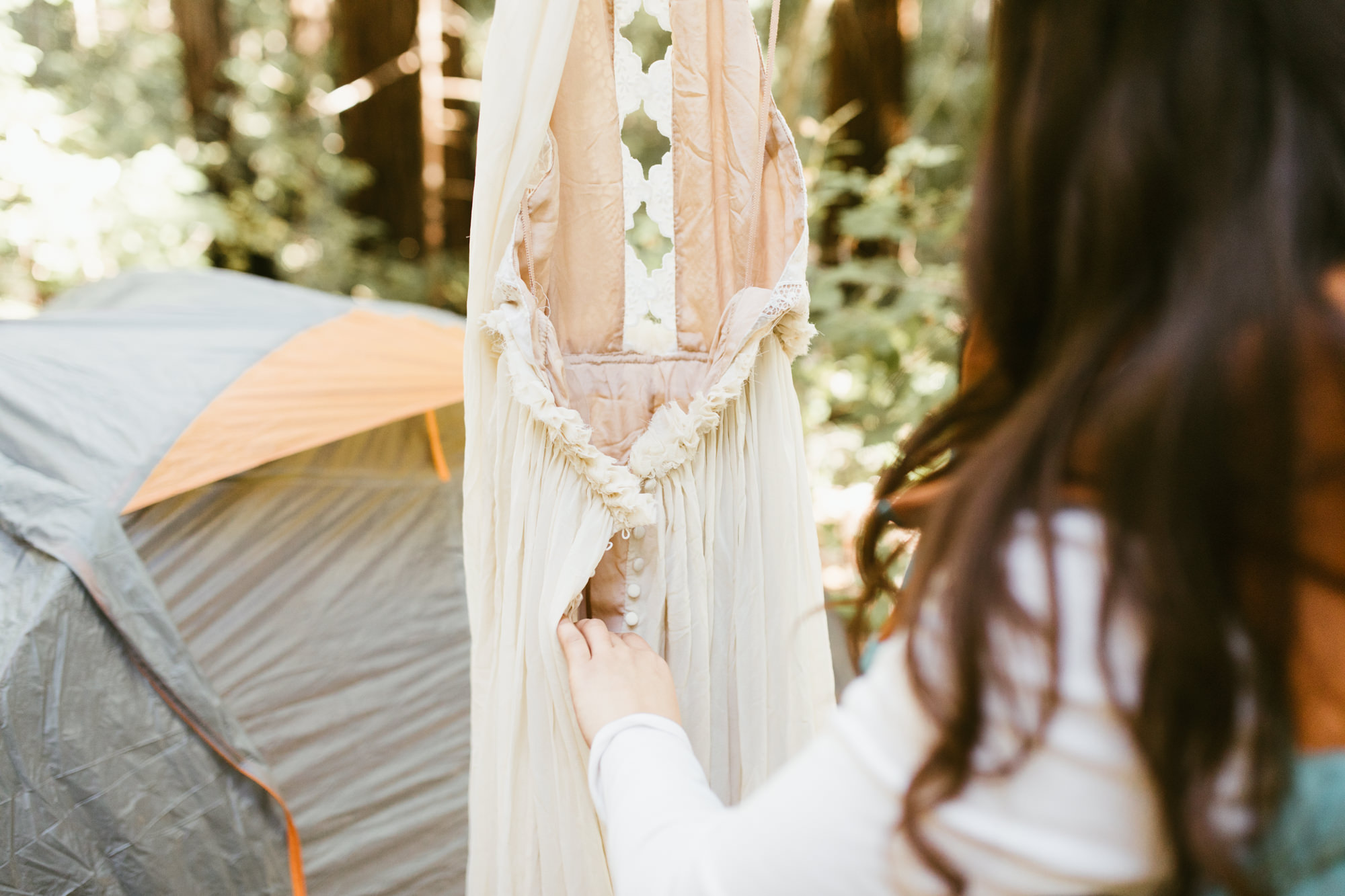 california redwood forest elopement // adventure wedding photographer // boho free people bride // www.abbihearne.com