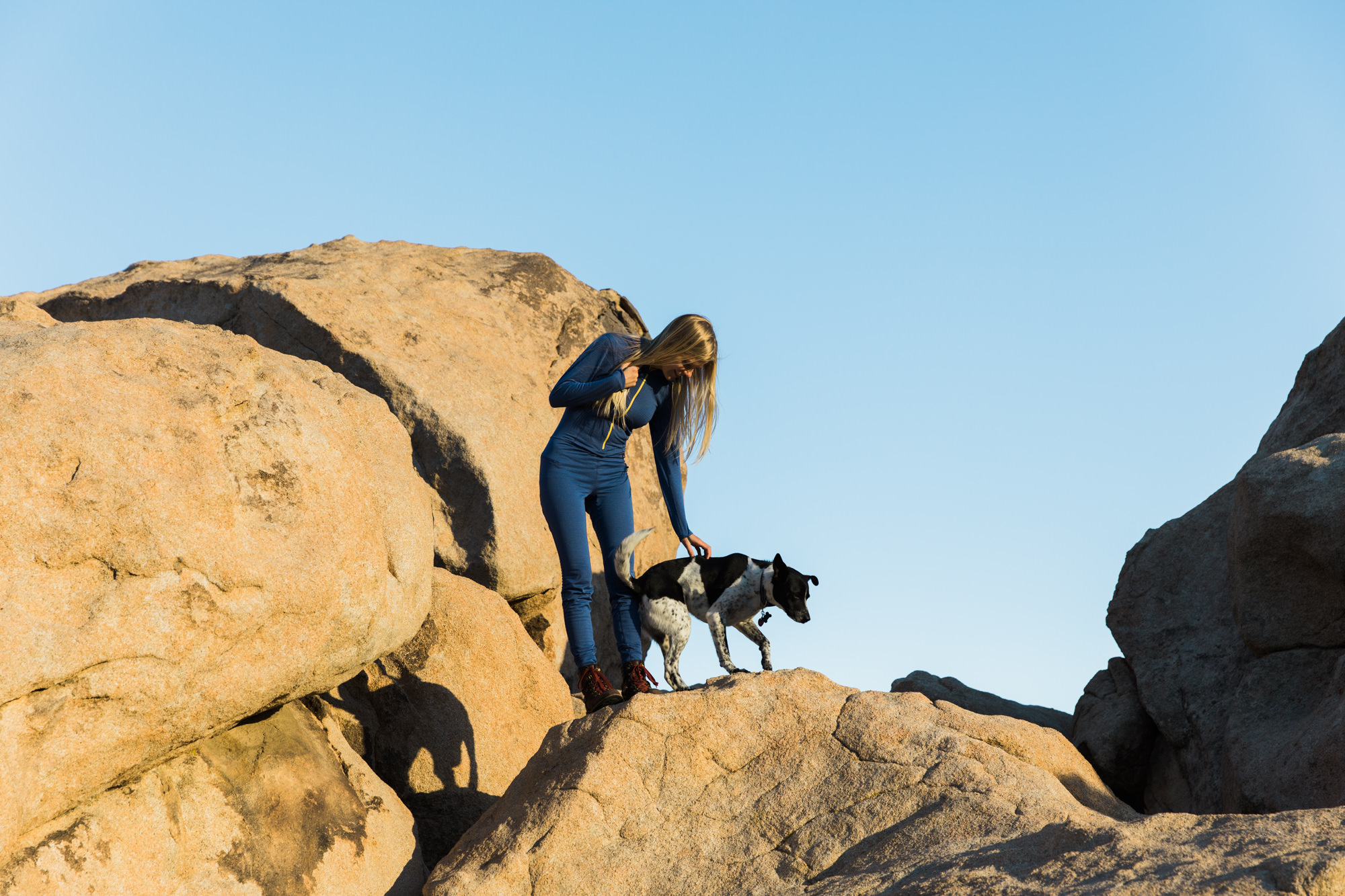 patagonia women's one piece base layer // exploring joshua tree national park // www.abbihearne.com