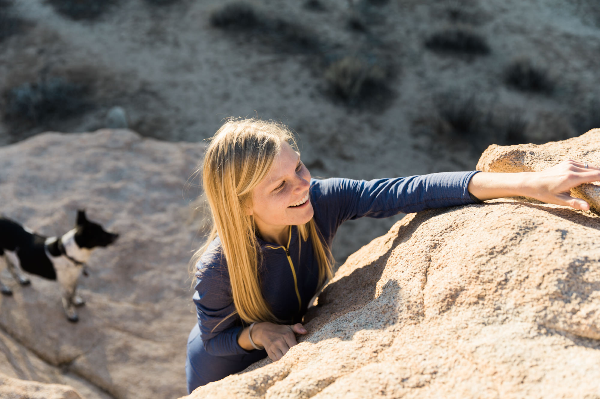 patagonia women's one piece base layer // exploring joshua tree national park // www.abbihearne.com